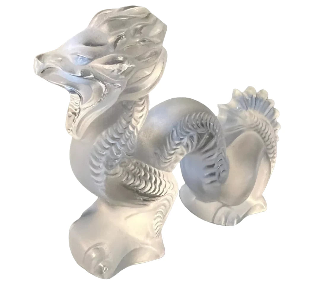 New Old Stock Lalique Motif Dragon K0018
