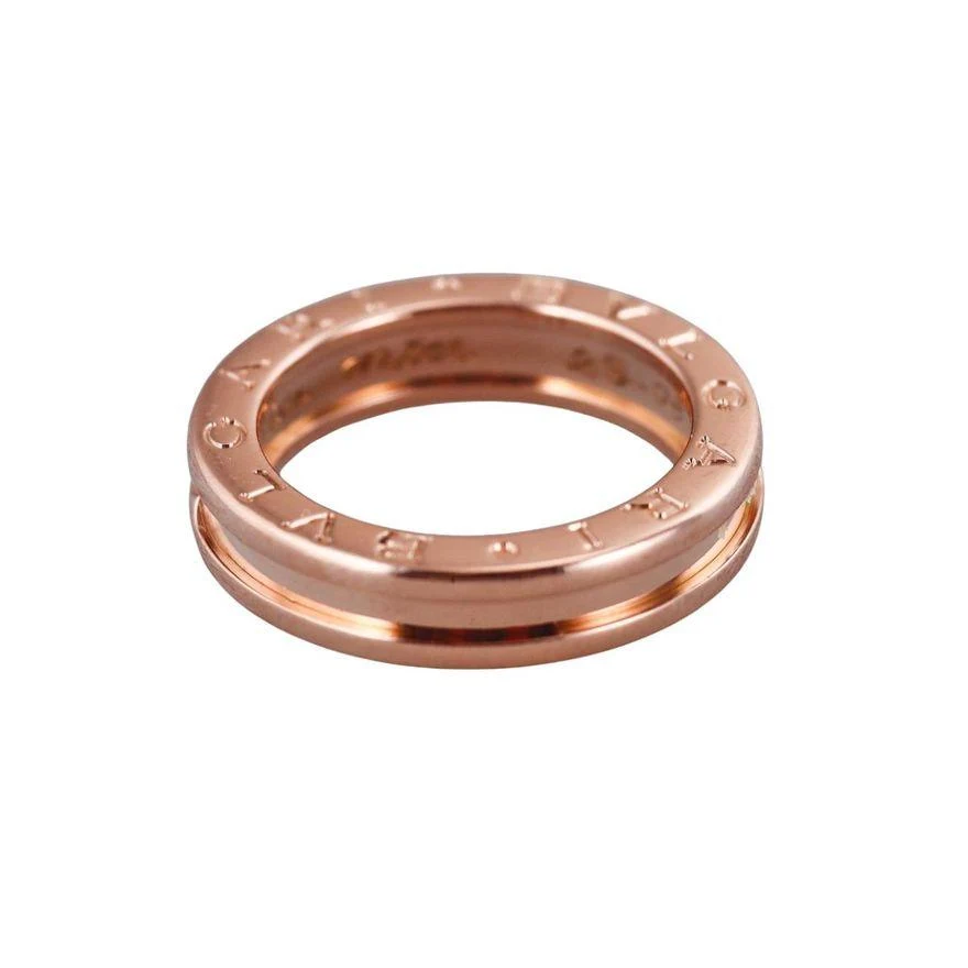 Bvlgari Bulgari B.Zero1 18k Rose Gold Band Ring