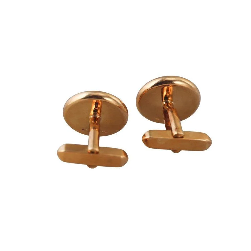 Bvlgari Bulgari 18k Gold Onyx Cufflinks