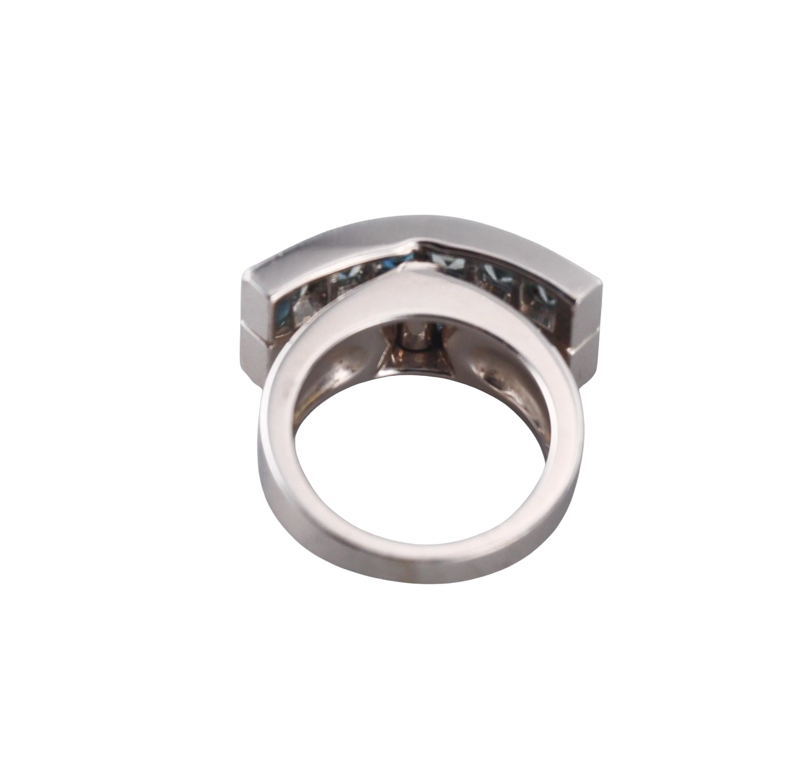 Garrard Blue Topaz Gold Ring