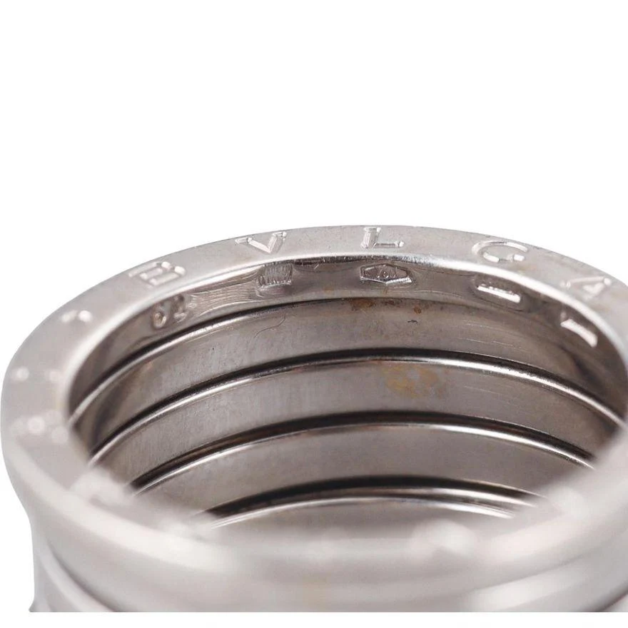 Bvlgari Bulgari B.Zero1 18k White Gold Band Ring