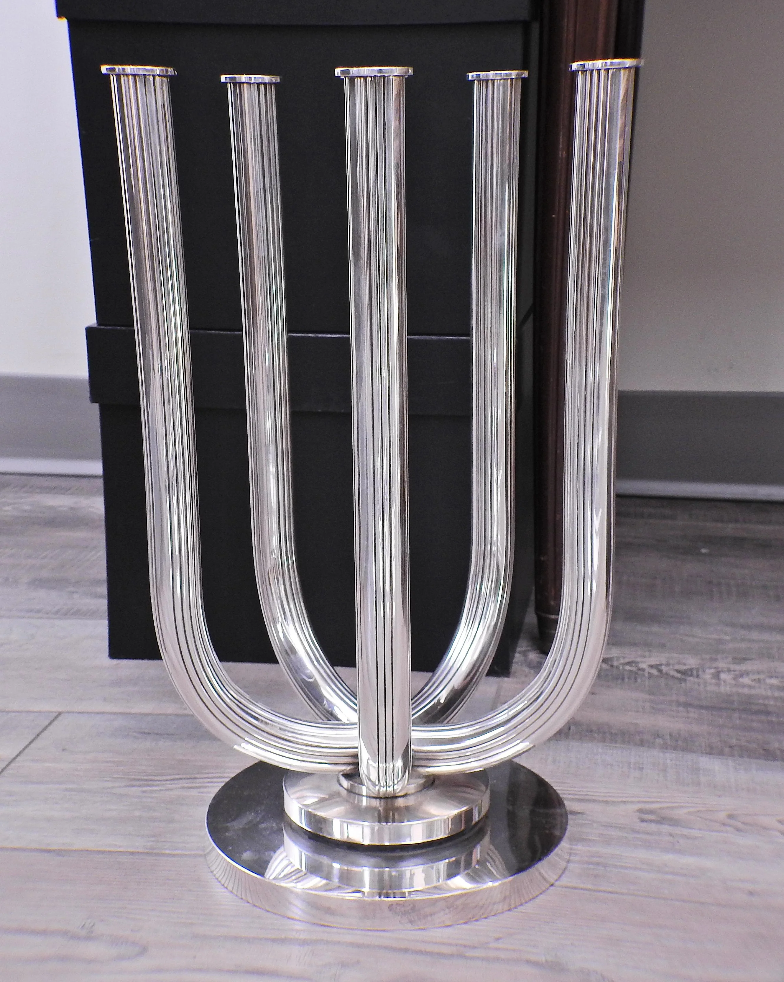 Georg Jensen Sterling Silver Candelabrum 751 Pair
