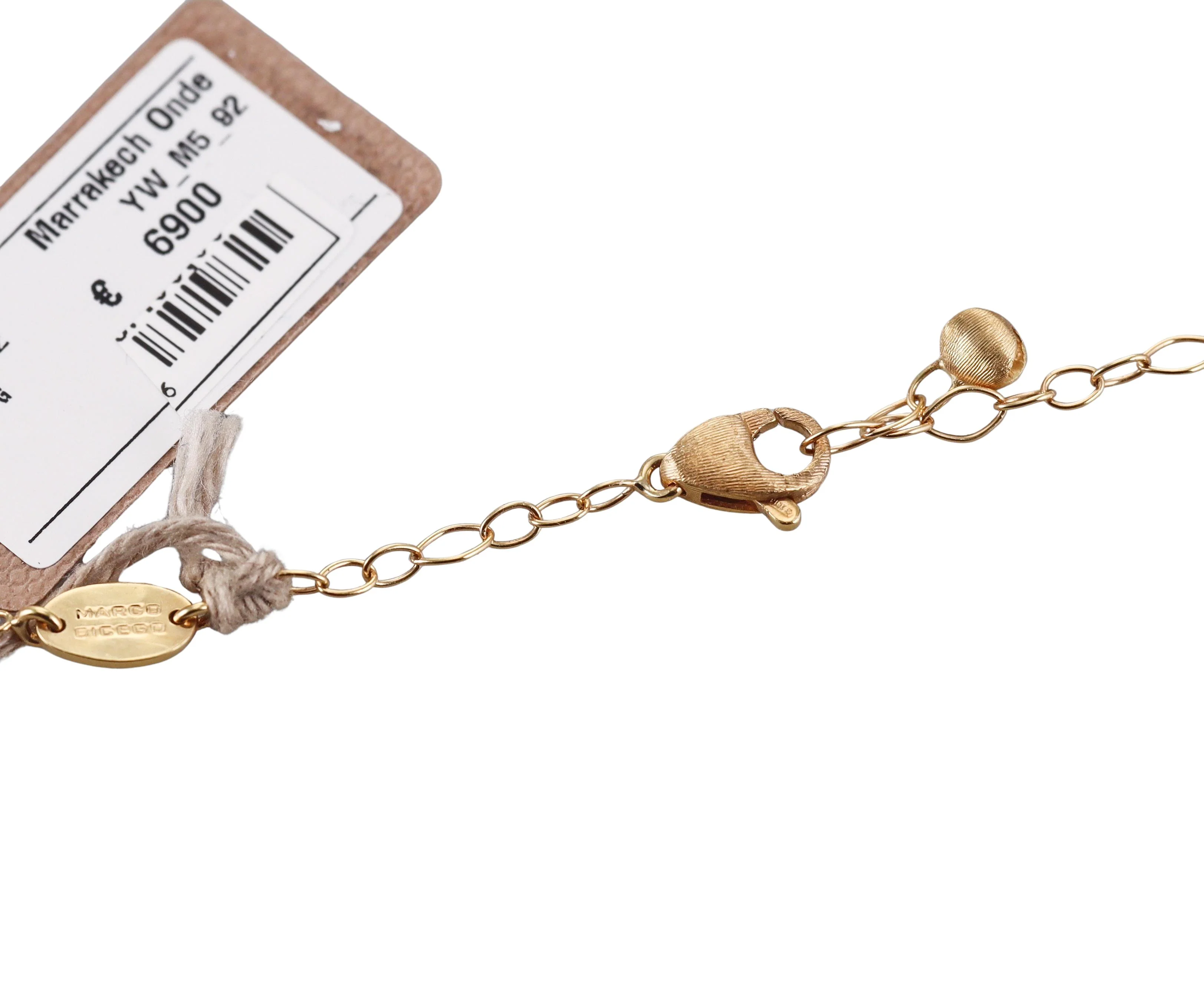 Marco Bicego Marrakech Onde Long Diamond Gold Necklace