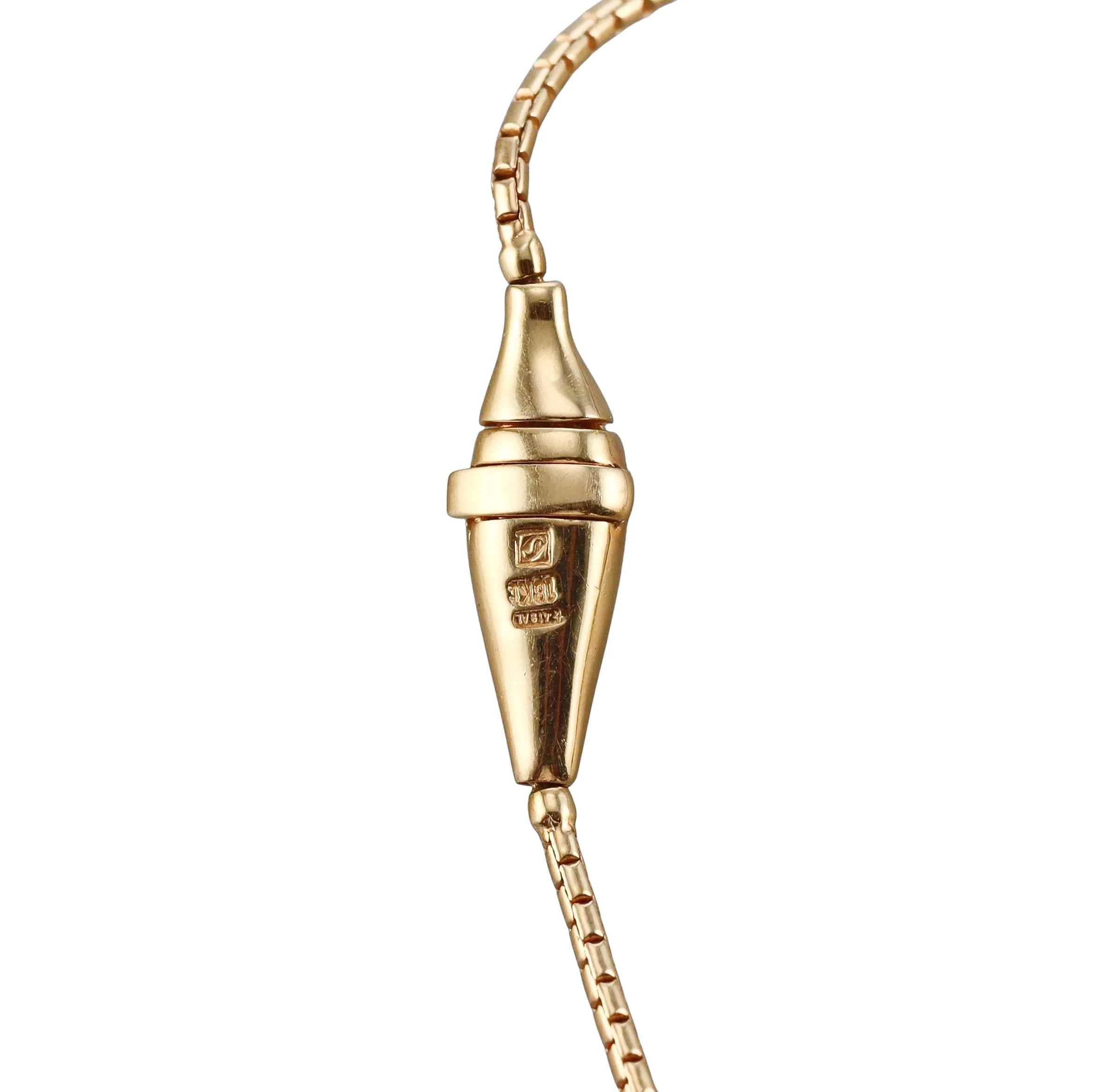 H. Stern Drops Diamond Gold Pendant Necklace