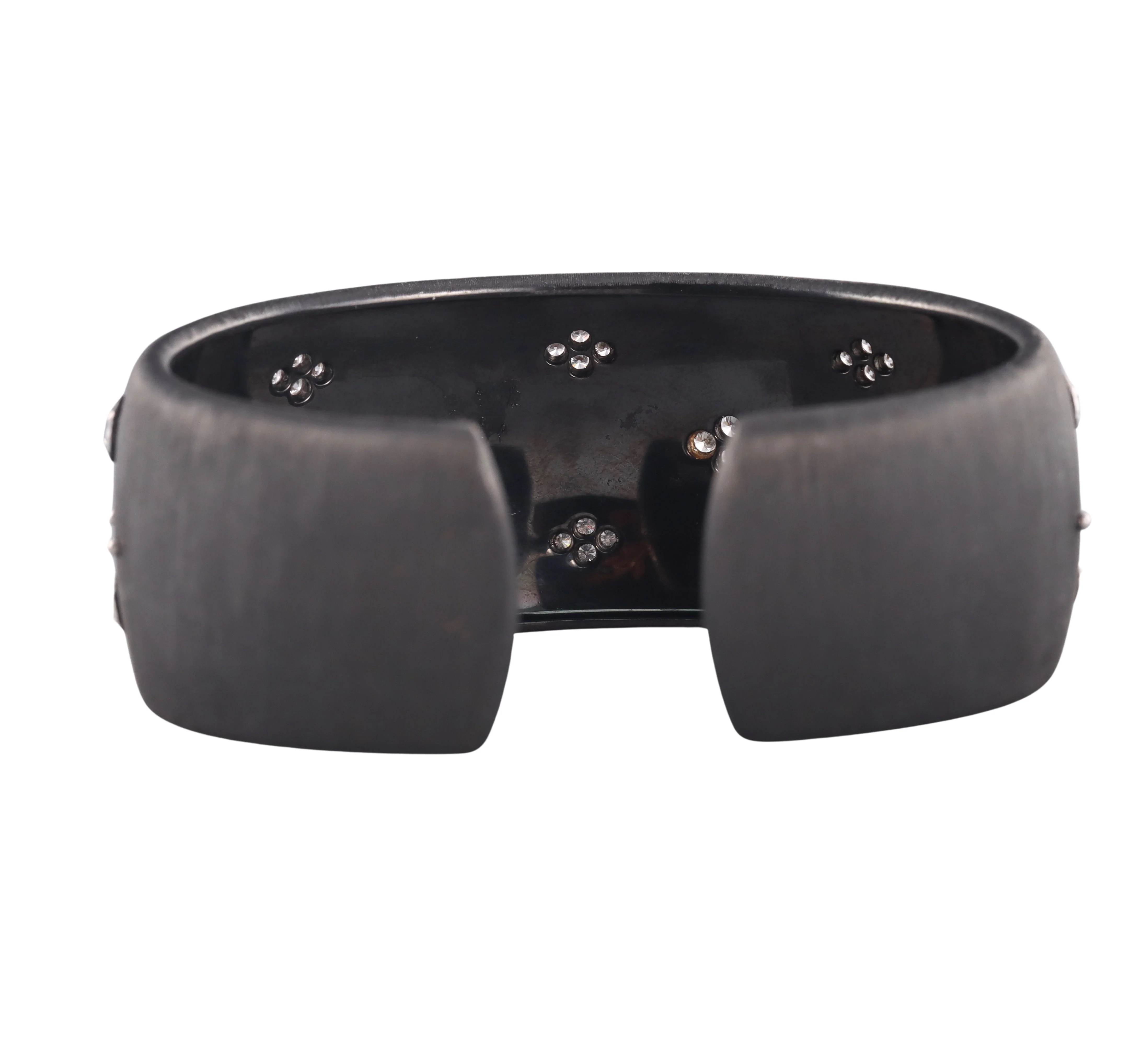 Buccellati Macri AB Diamond Blackened Gold Cuff Bracelet