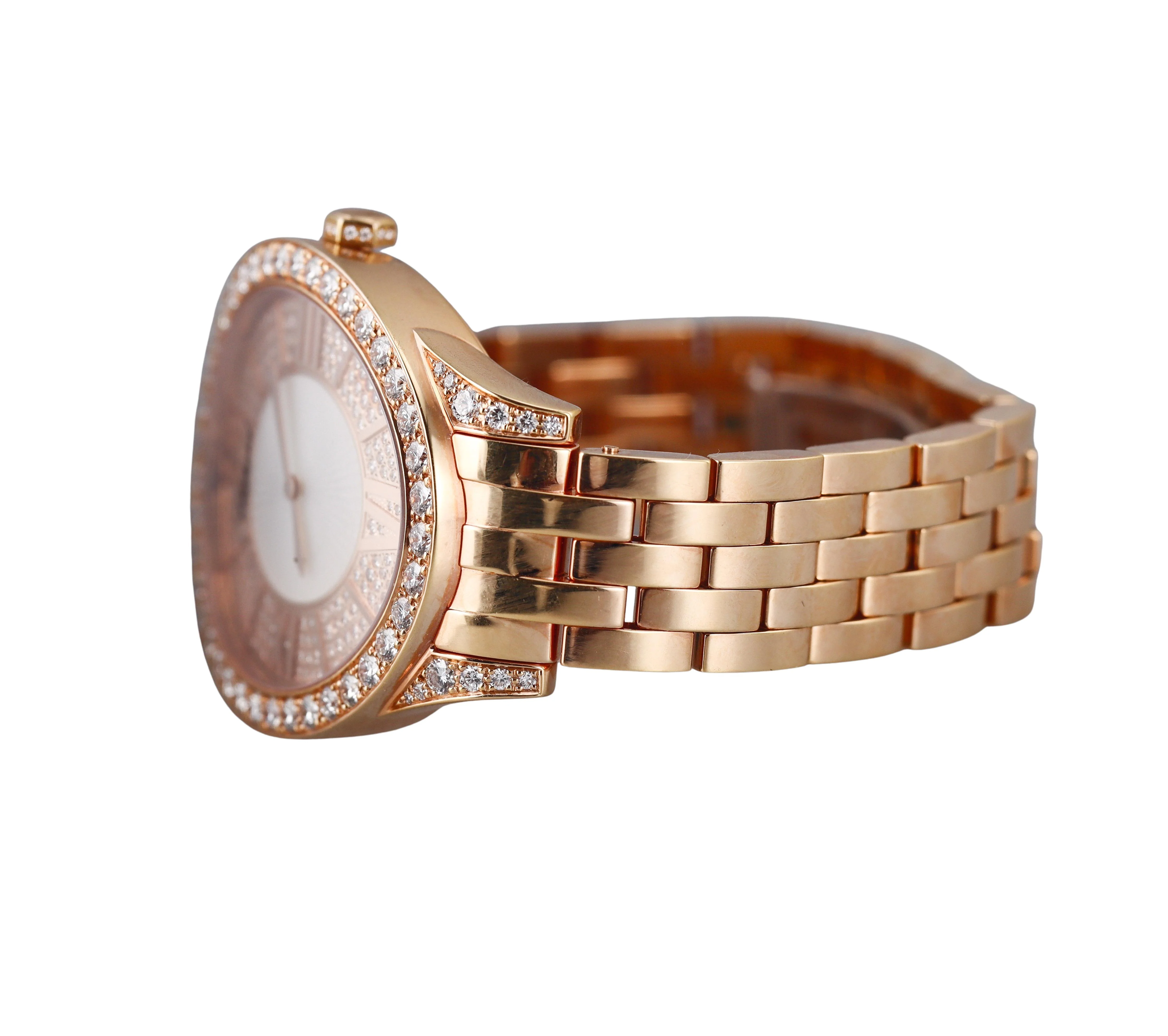 Chopard LHeure Du Diamant Rose Gold Diamond Watch