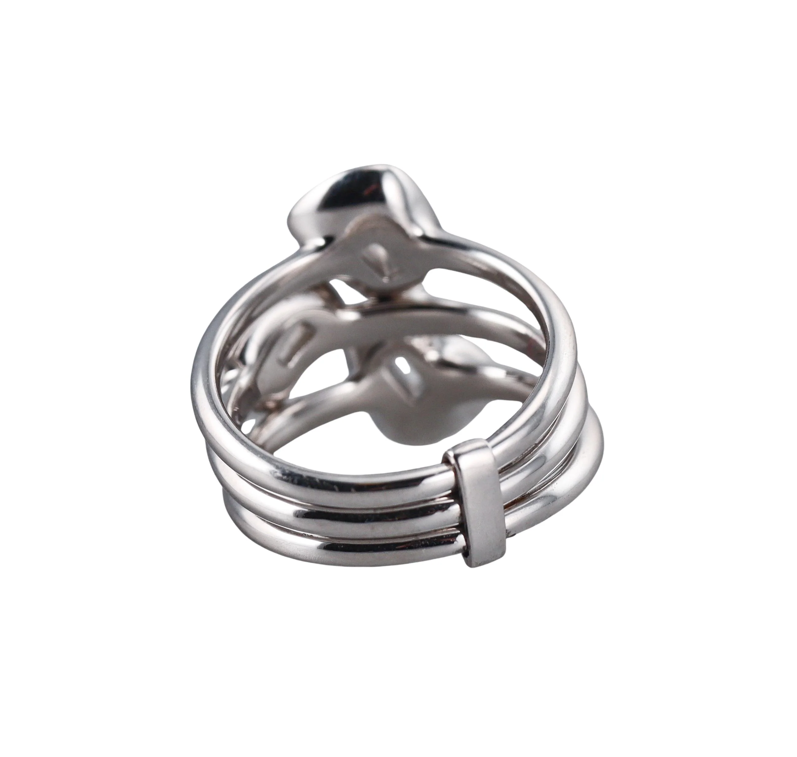 Mattioli Puzzle Diamond White Gold Ring