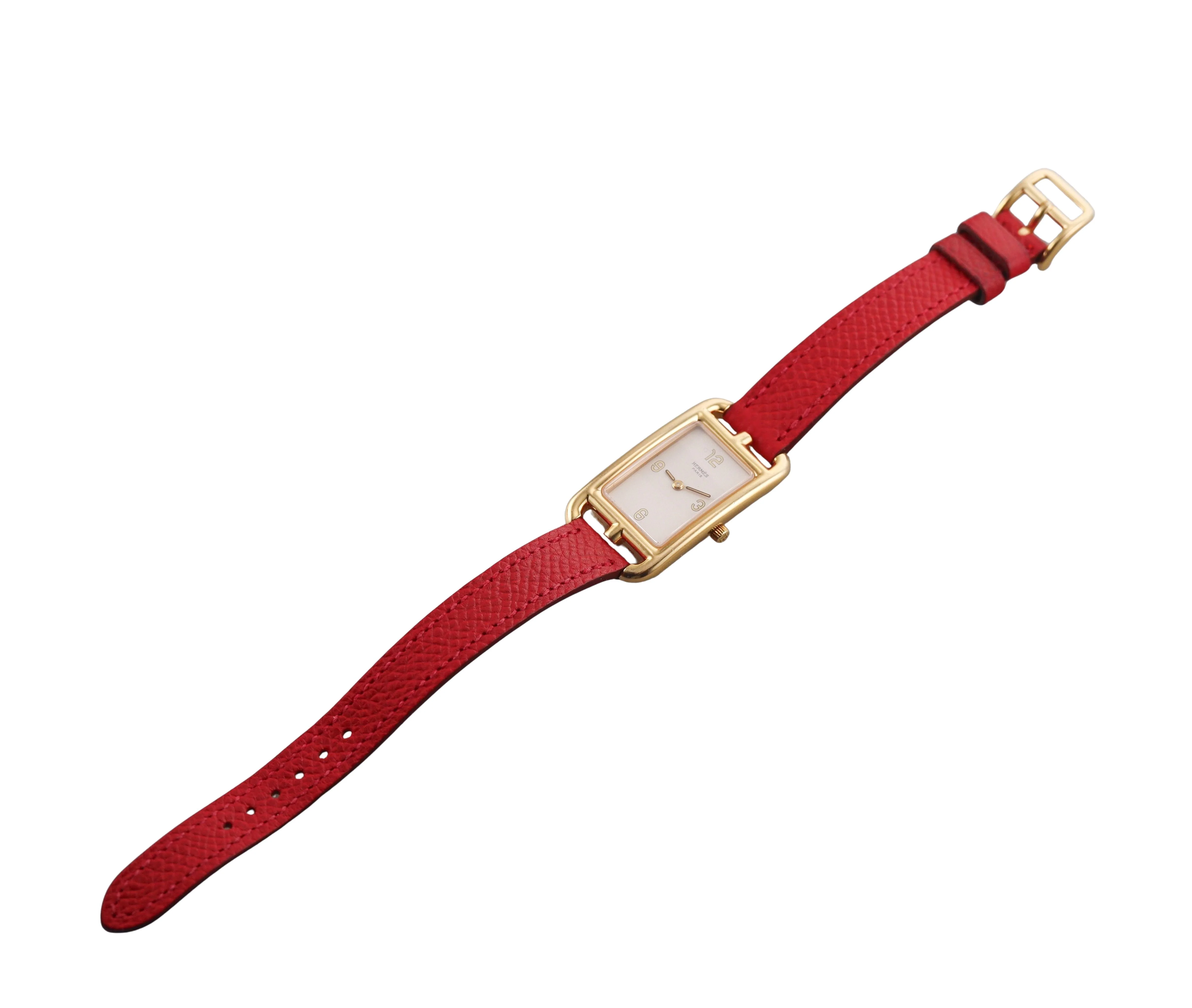 Hermes Nantucket Yellow Gold Ladies Watch