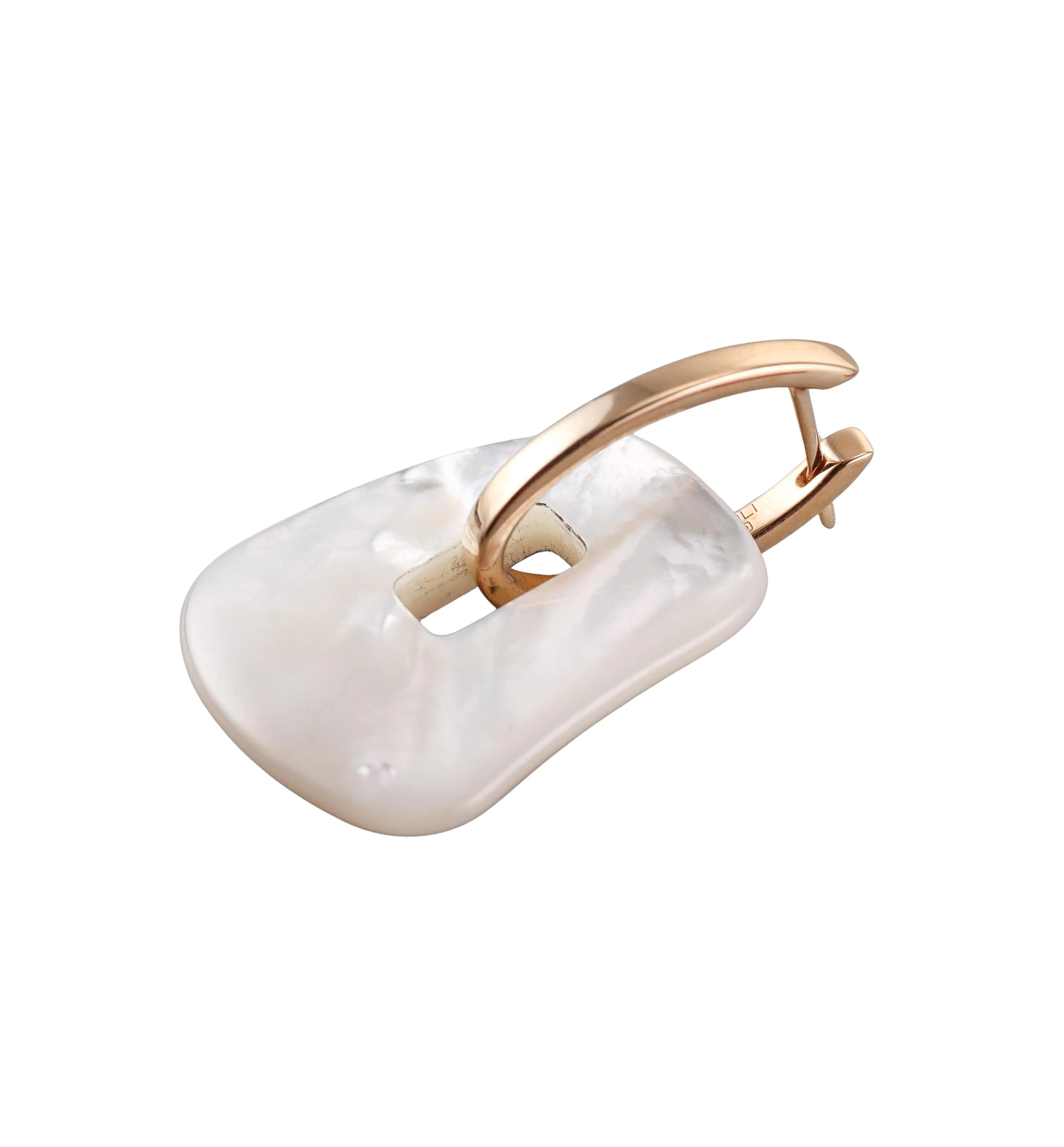 Mattioli Puzzle Gold MOP Interchangeable Earrings