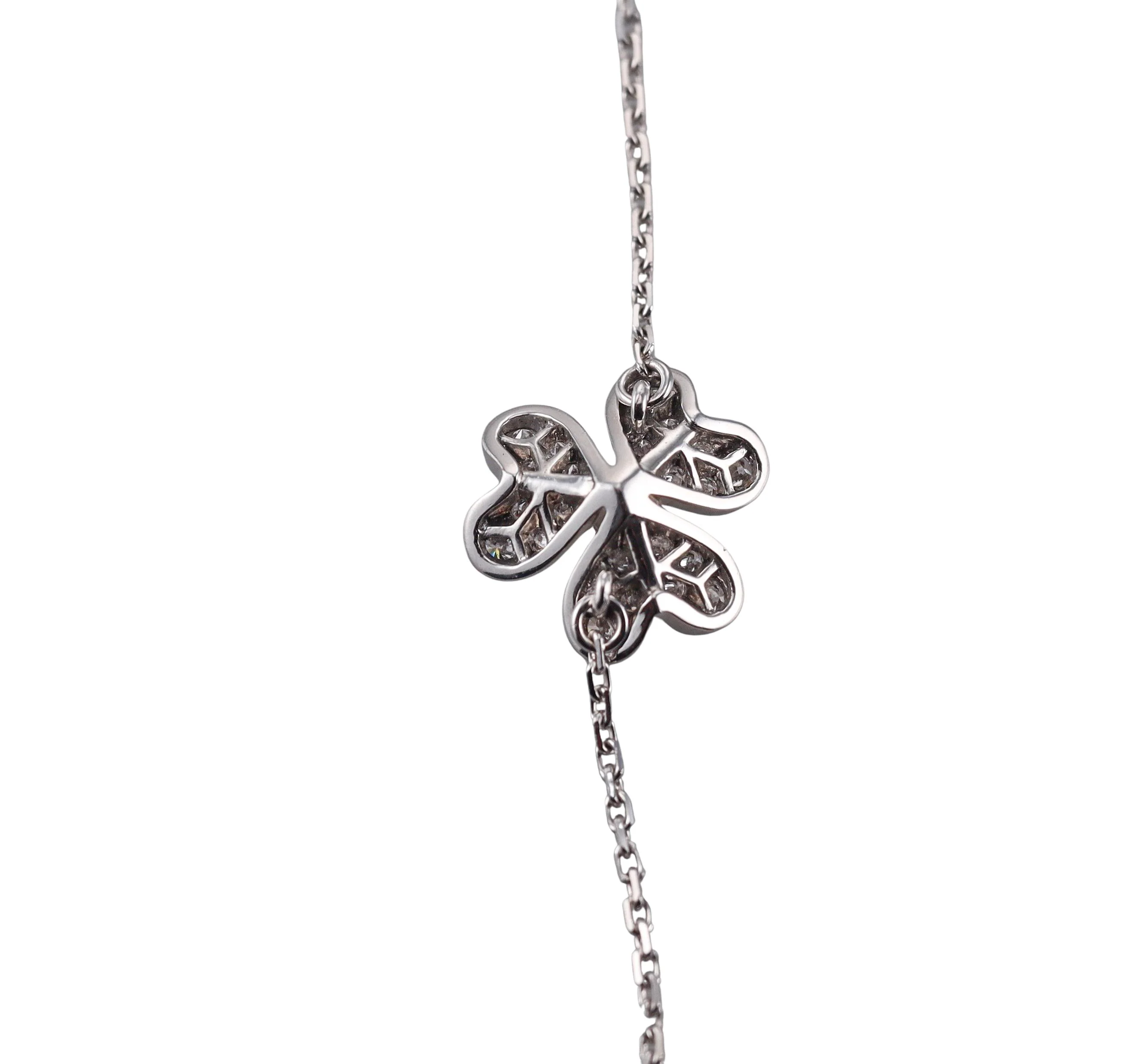 Van Cleef  Arpels Frivole Diamond Gold Bracelet
