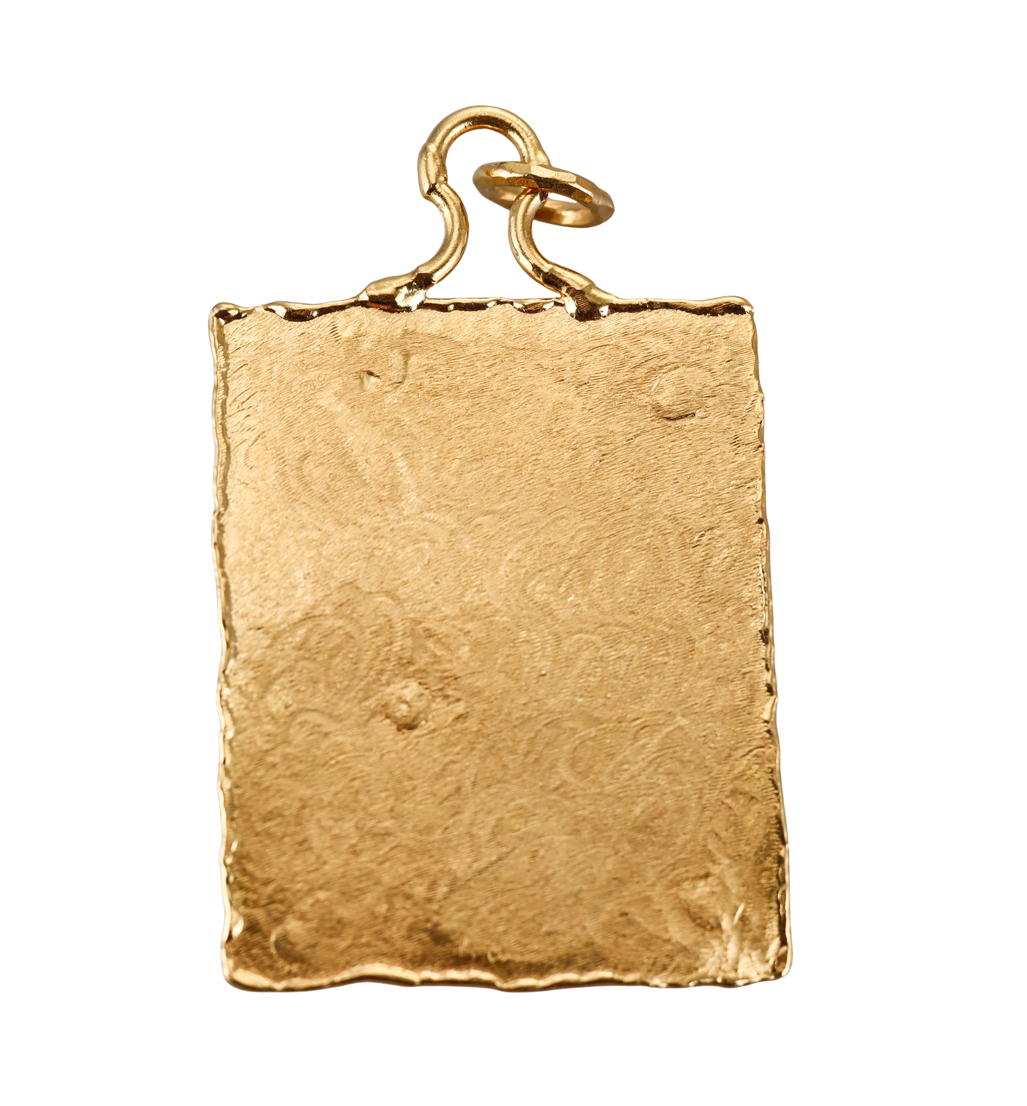 Jean Mahie 22k Gold Pendant
