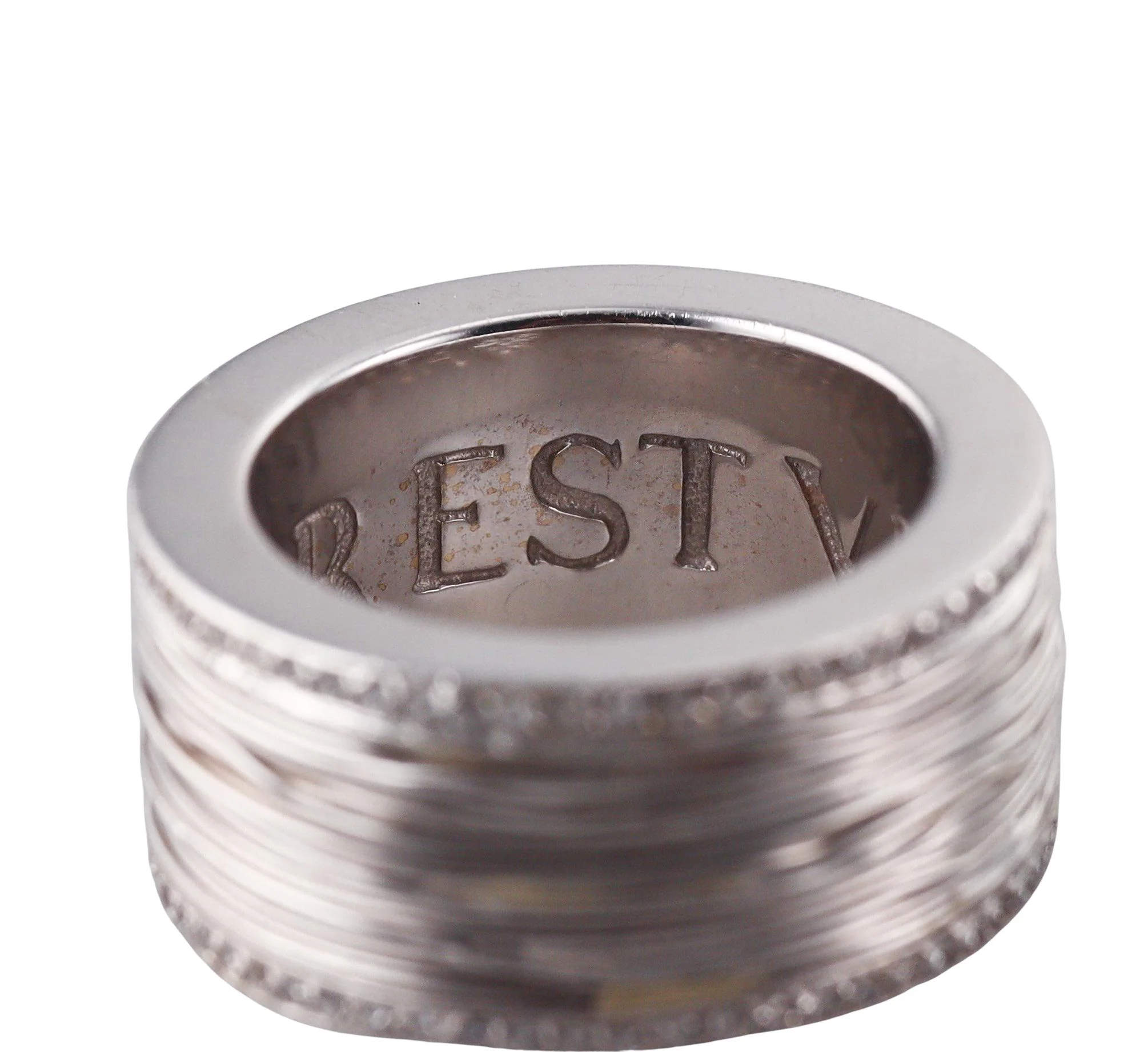 Pasquale Bruni Amor Est Vita White Gold Diamond Band Ring