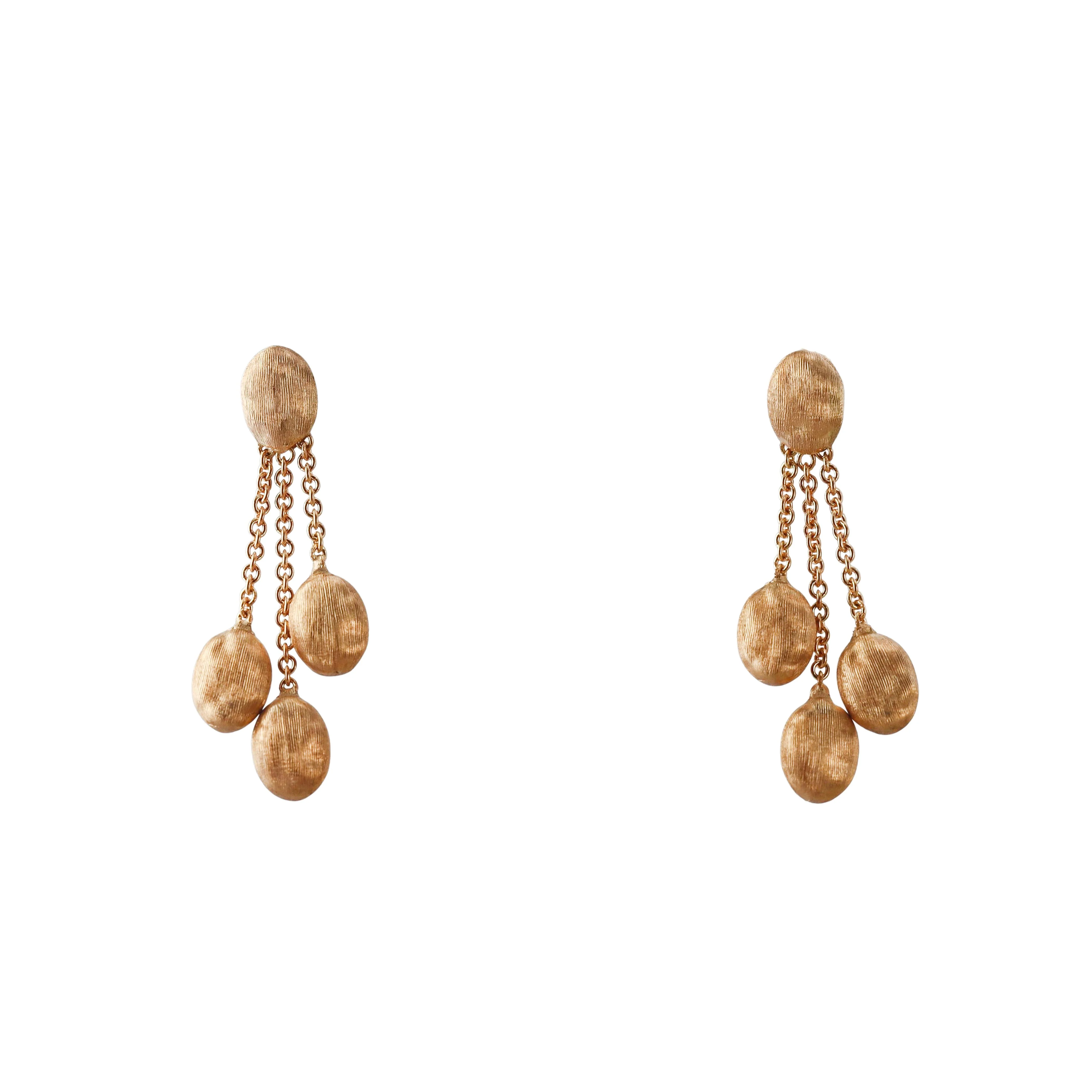 Marco Bicego Siviglia Gold Triple Drop Earrings