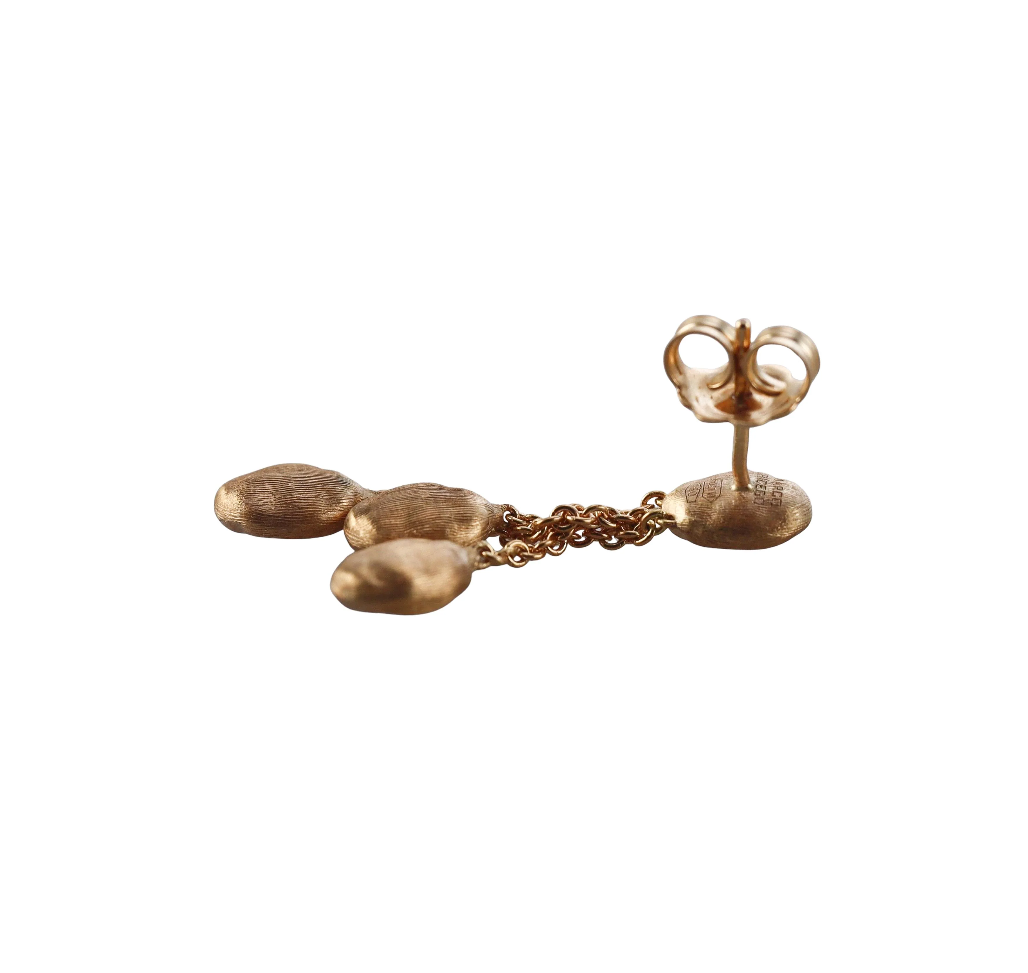 Marco Bicego Siviglia Gold Triple Drop Earrings