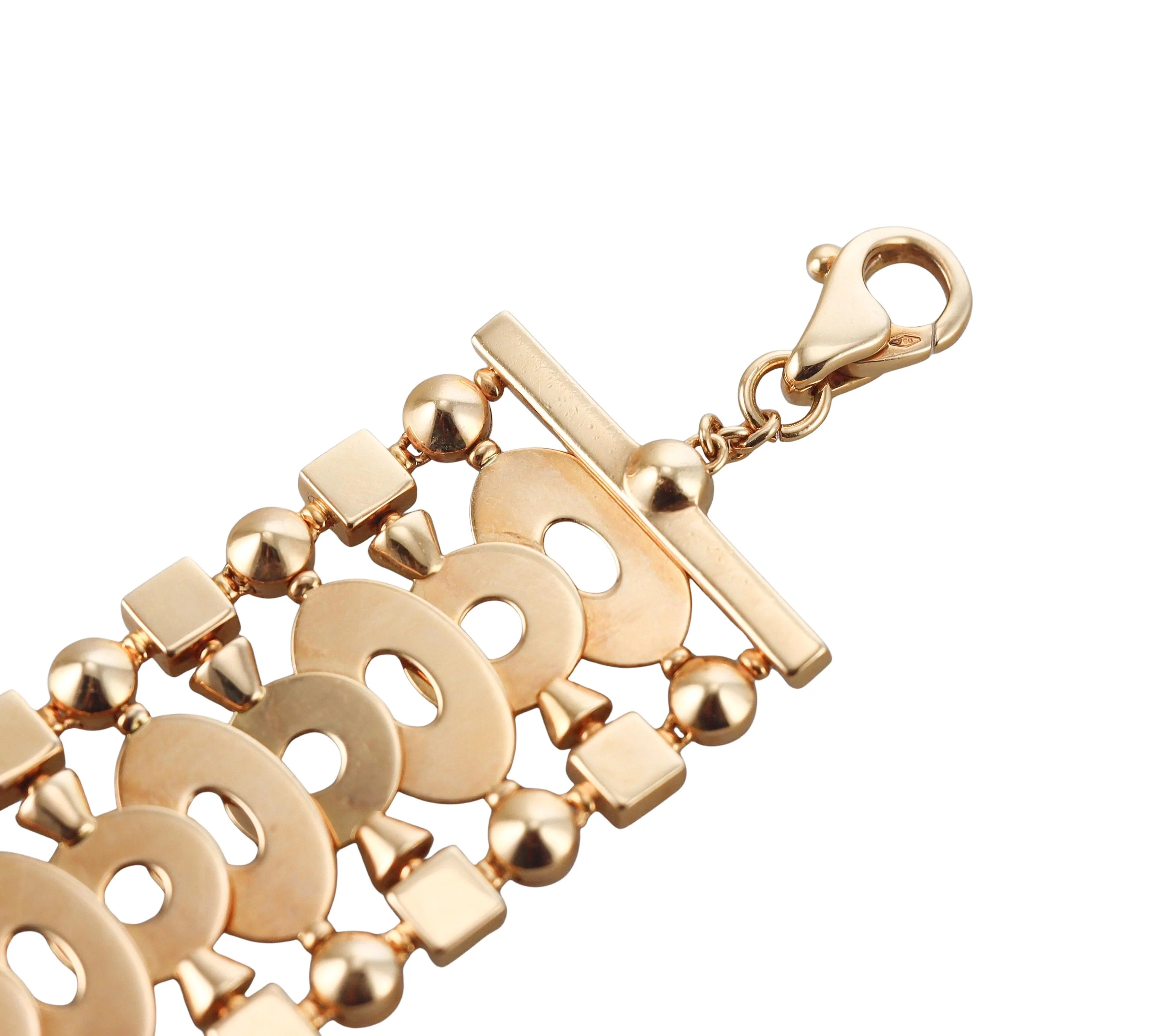 Bulgari Lucea Gold Wide Bracelet