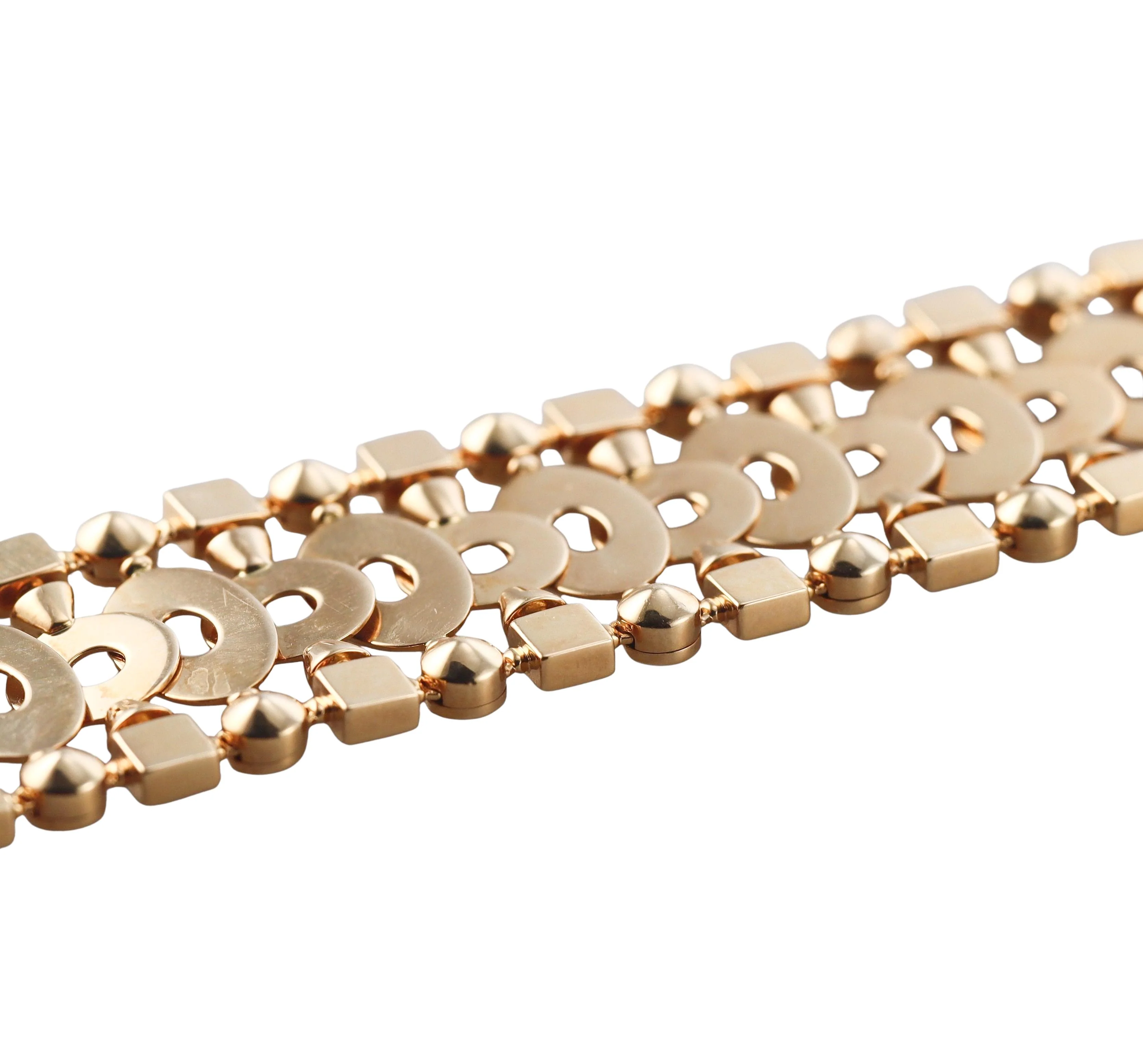 Bulgari Lucea Gold Wide Bracelet