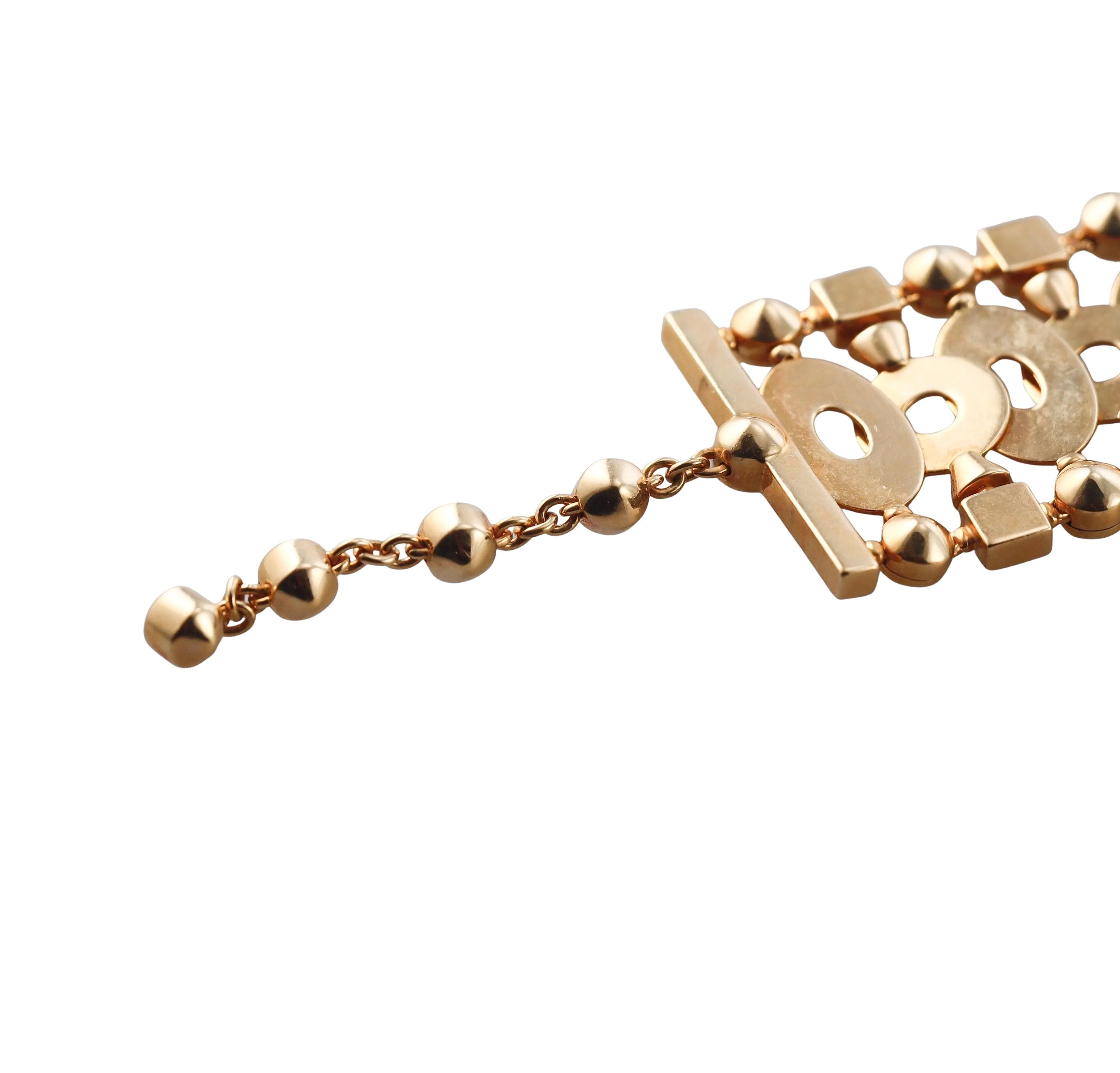 Bulgari Lucea Gold Wide Bracelet