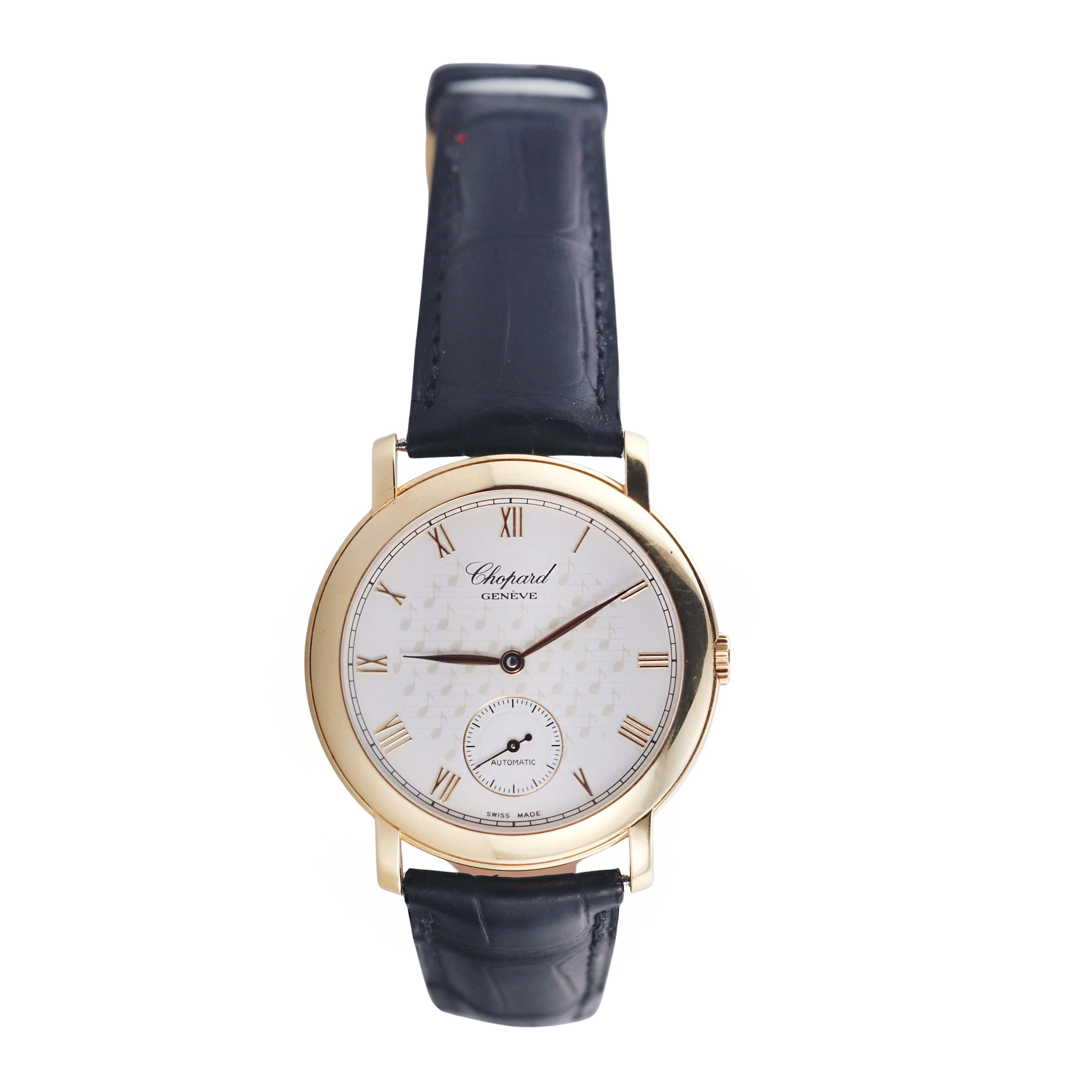 Chopard Jose Carreras Gold Automatic Watch