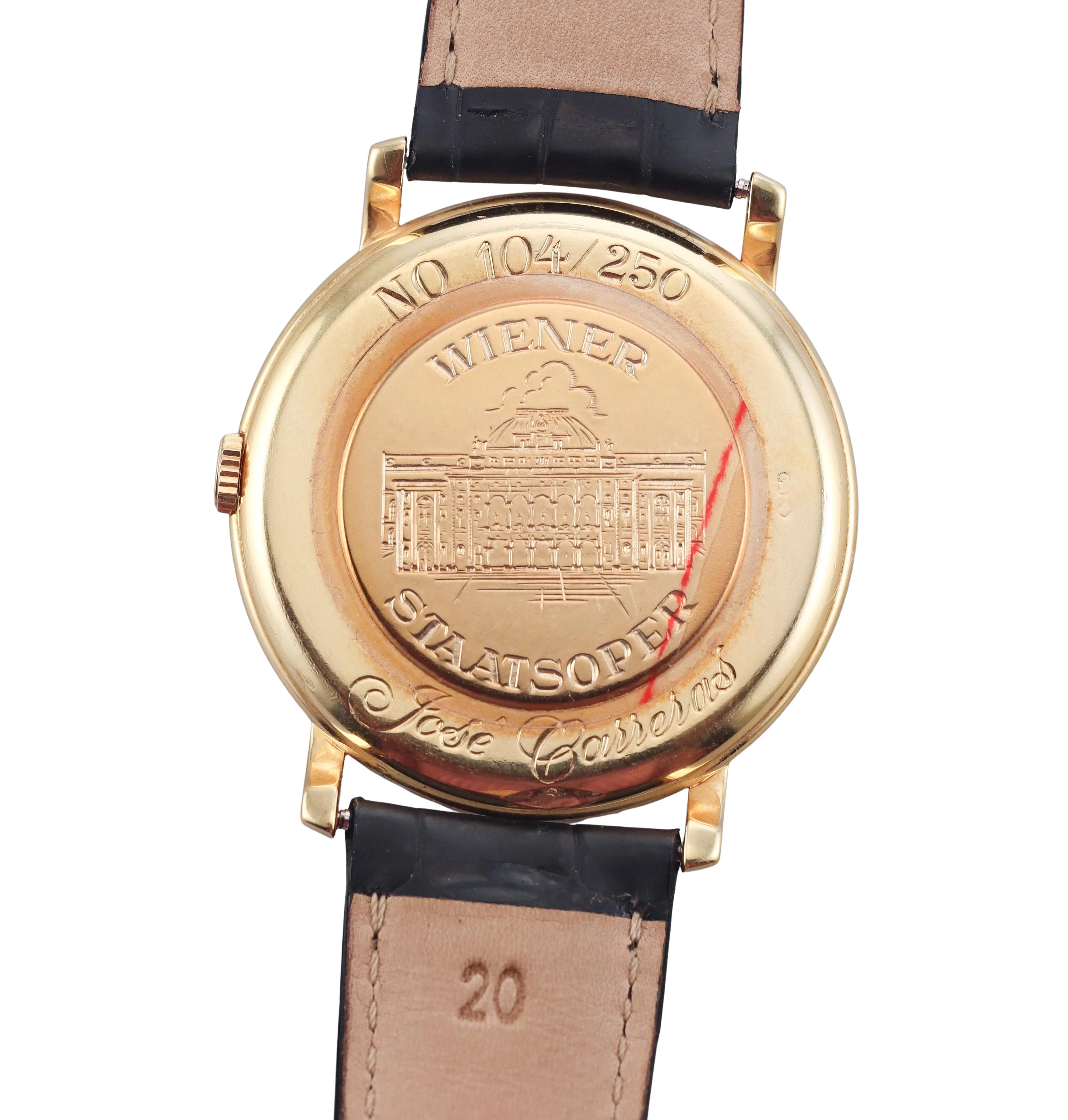 Chopard Jose Carreras Gold Automatic Watch