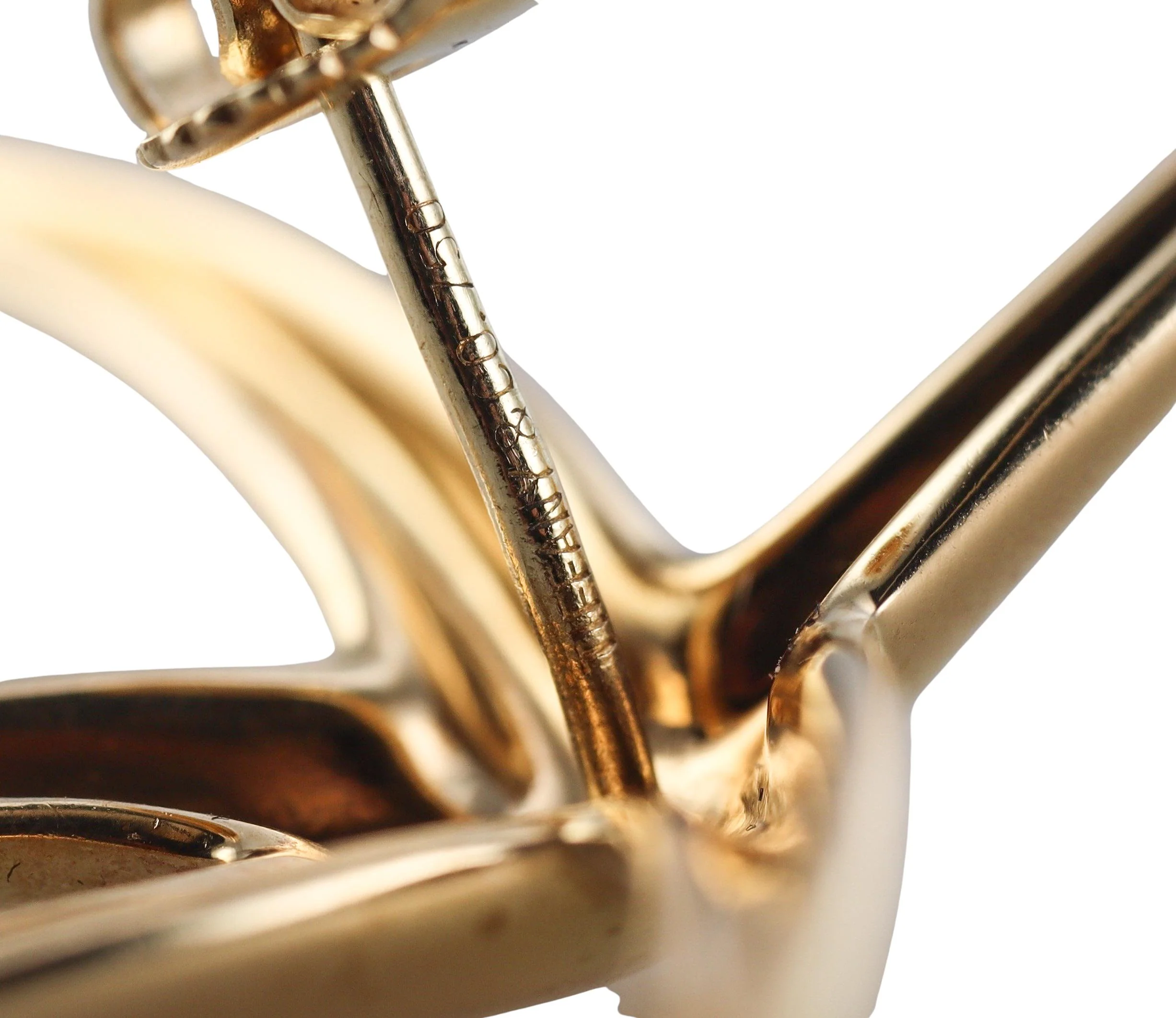 Tiffany  Co Elsa Peretti Gold Starfish Earrings