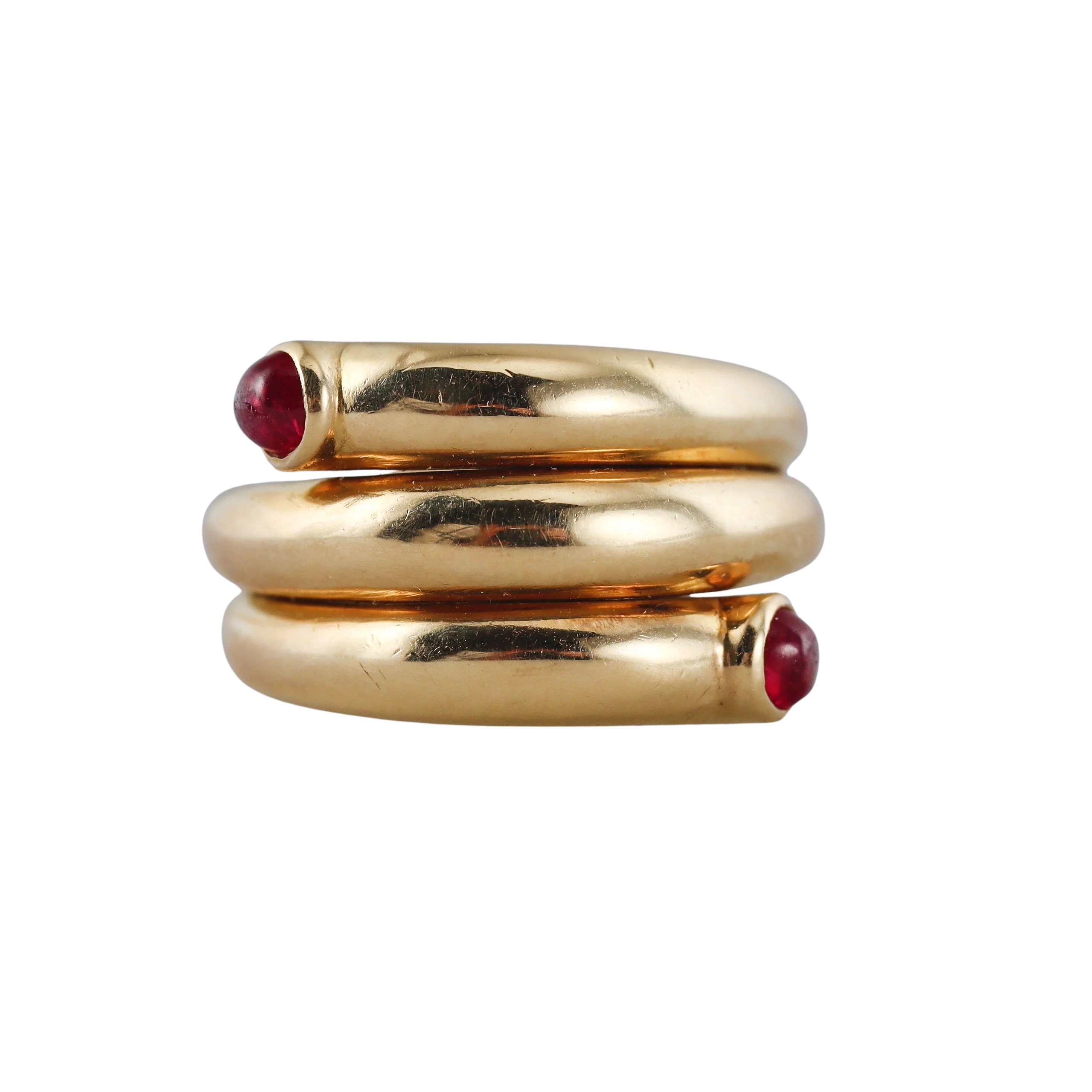 Tiffany Co Schlumberger Ruby Gold Wrap Ring