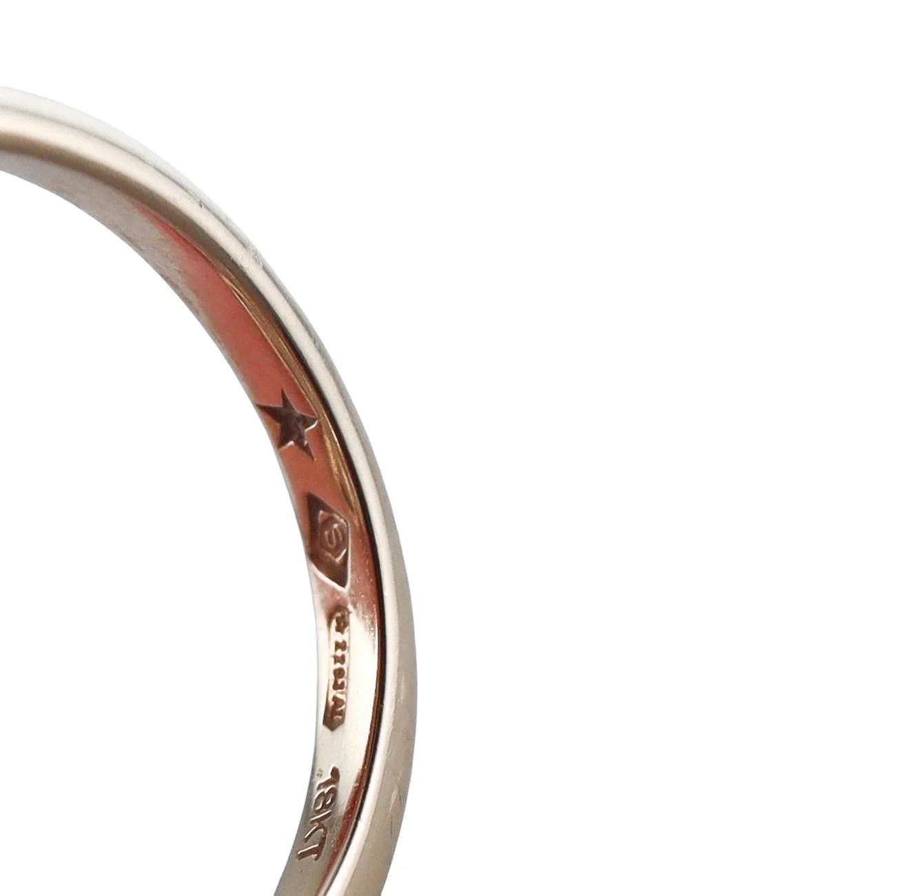 H. Stern Hera Fancy Diamond Gold Leaf Bypass Ring