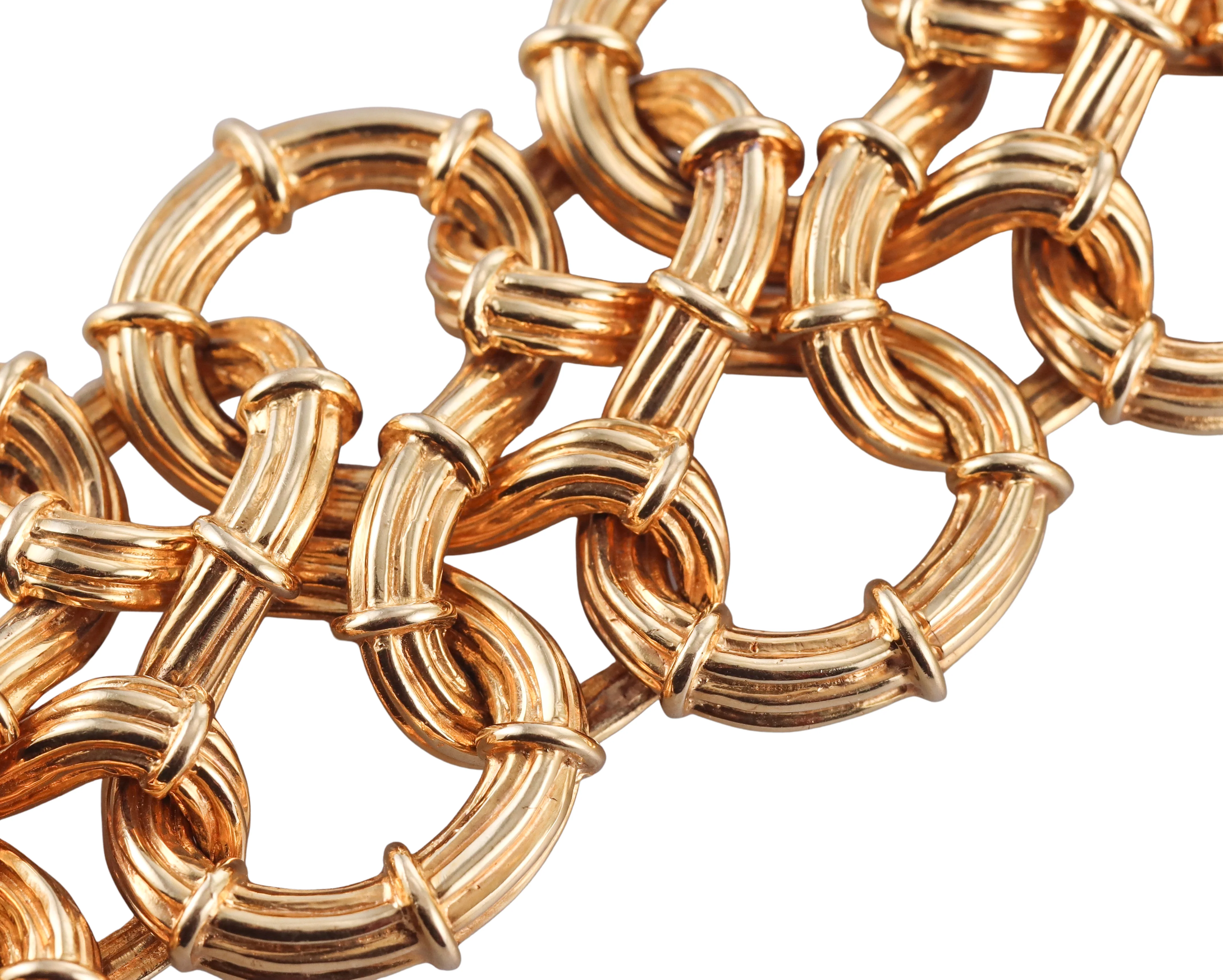 Tiffany  Co 1980s Gold Knot Bracelet