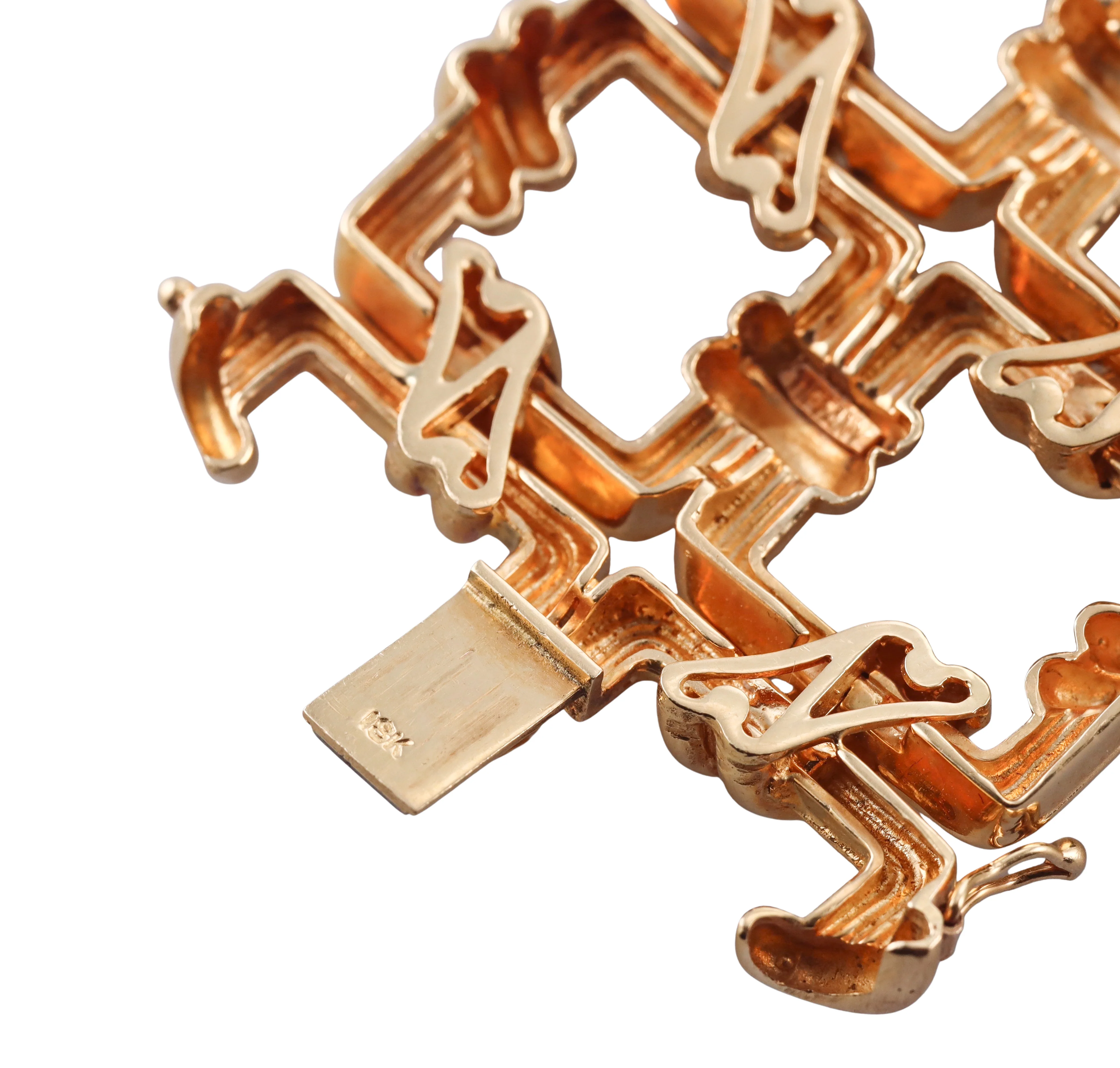 1980s Vintage Tiffany  Co Gold Bracelet