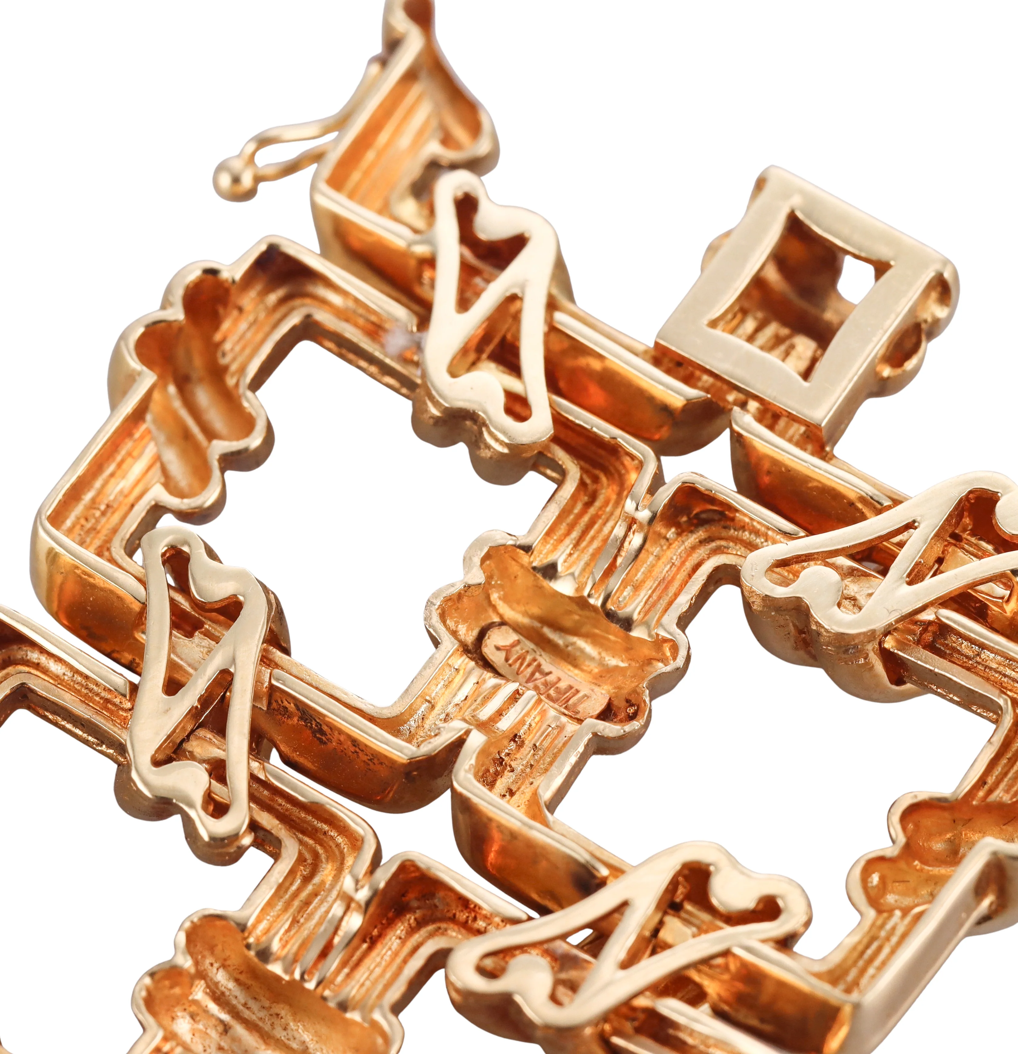 1980s Vintage Tiffany  Co Gold Bracelet