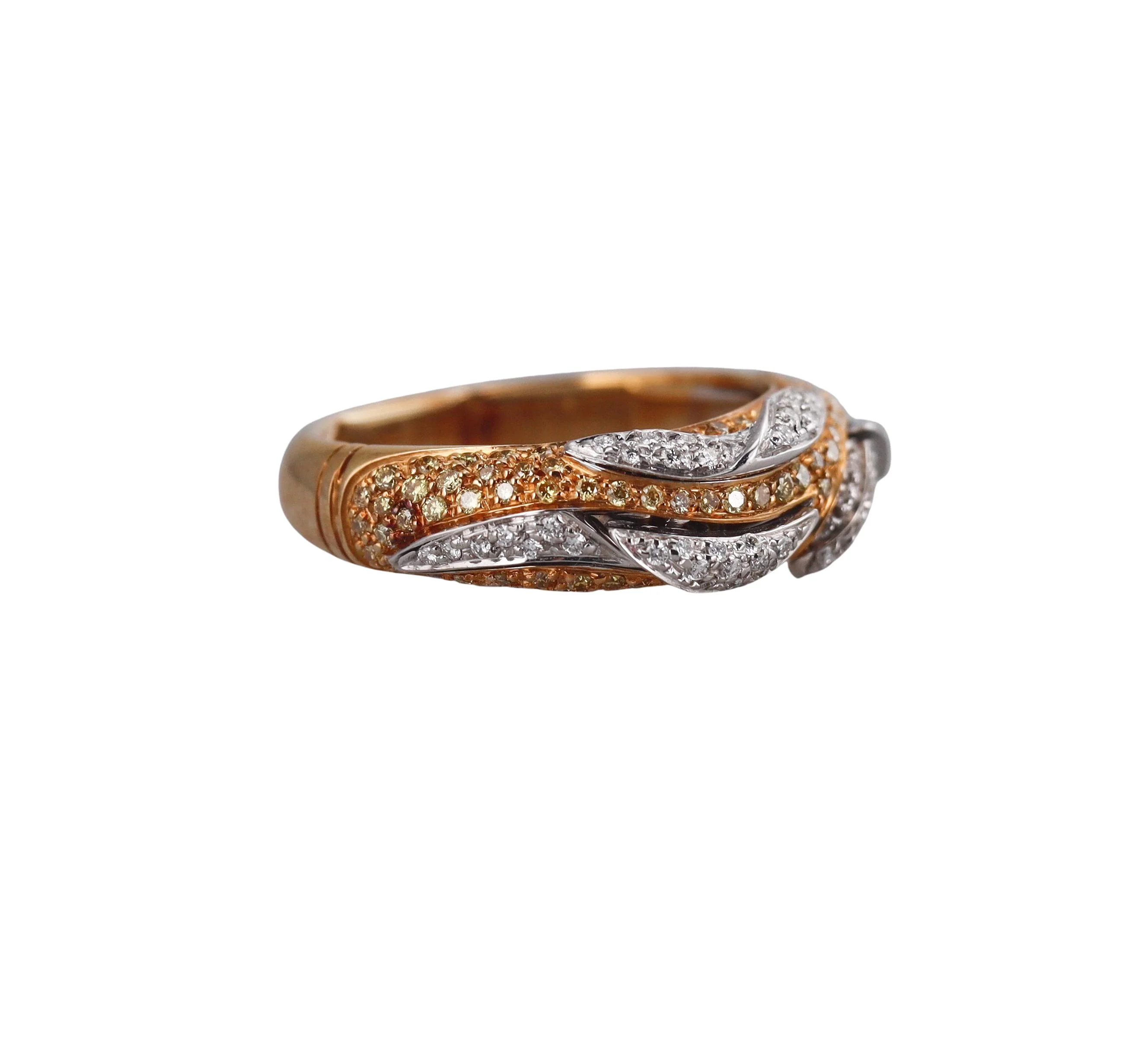 Audemars Piguet Yellow Diamond Gold Ring