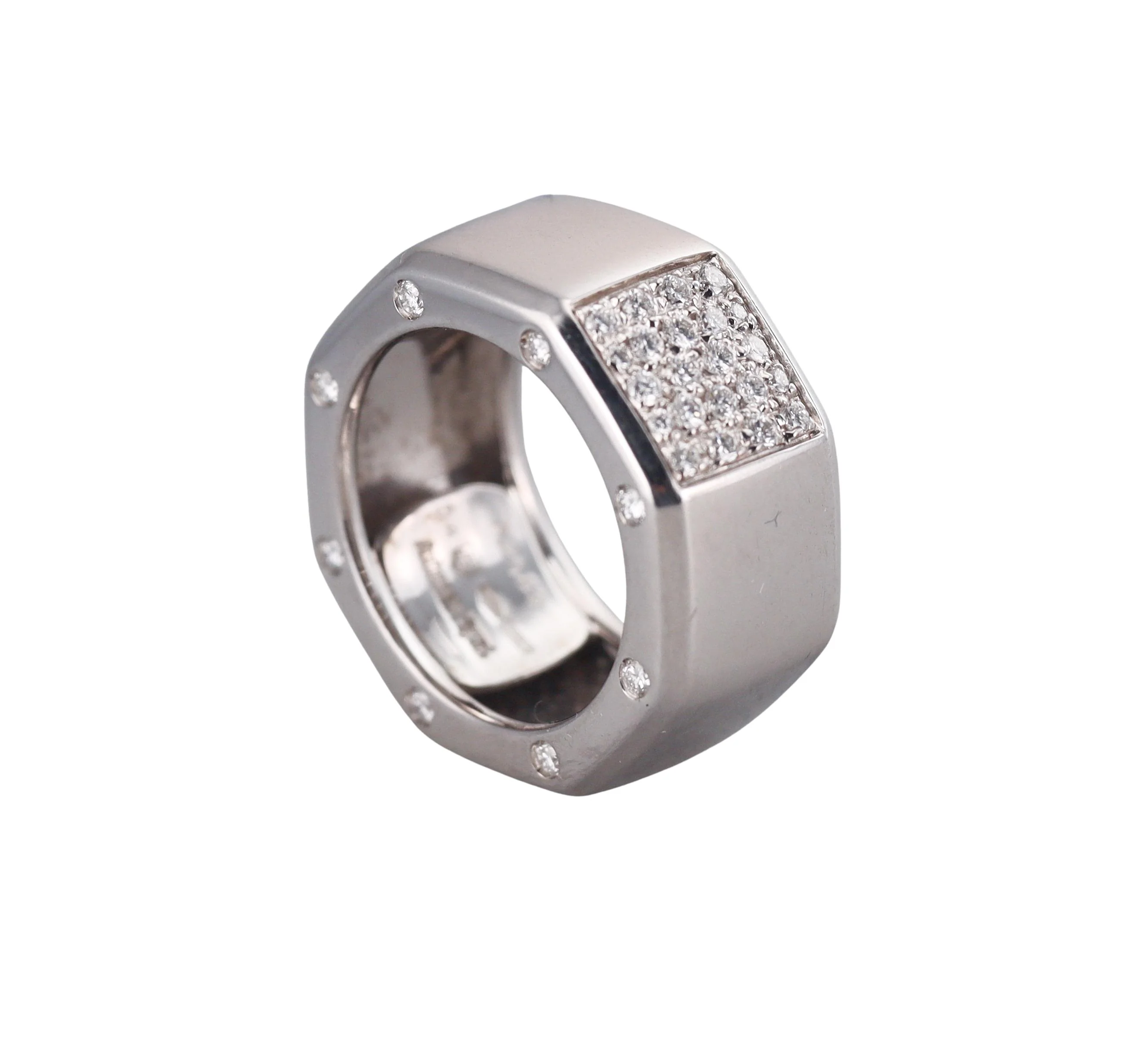Audemars Piguet Diamond Gold Royal Oak Ring