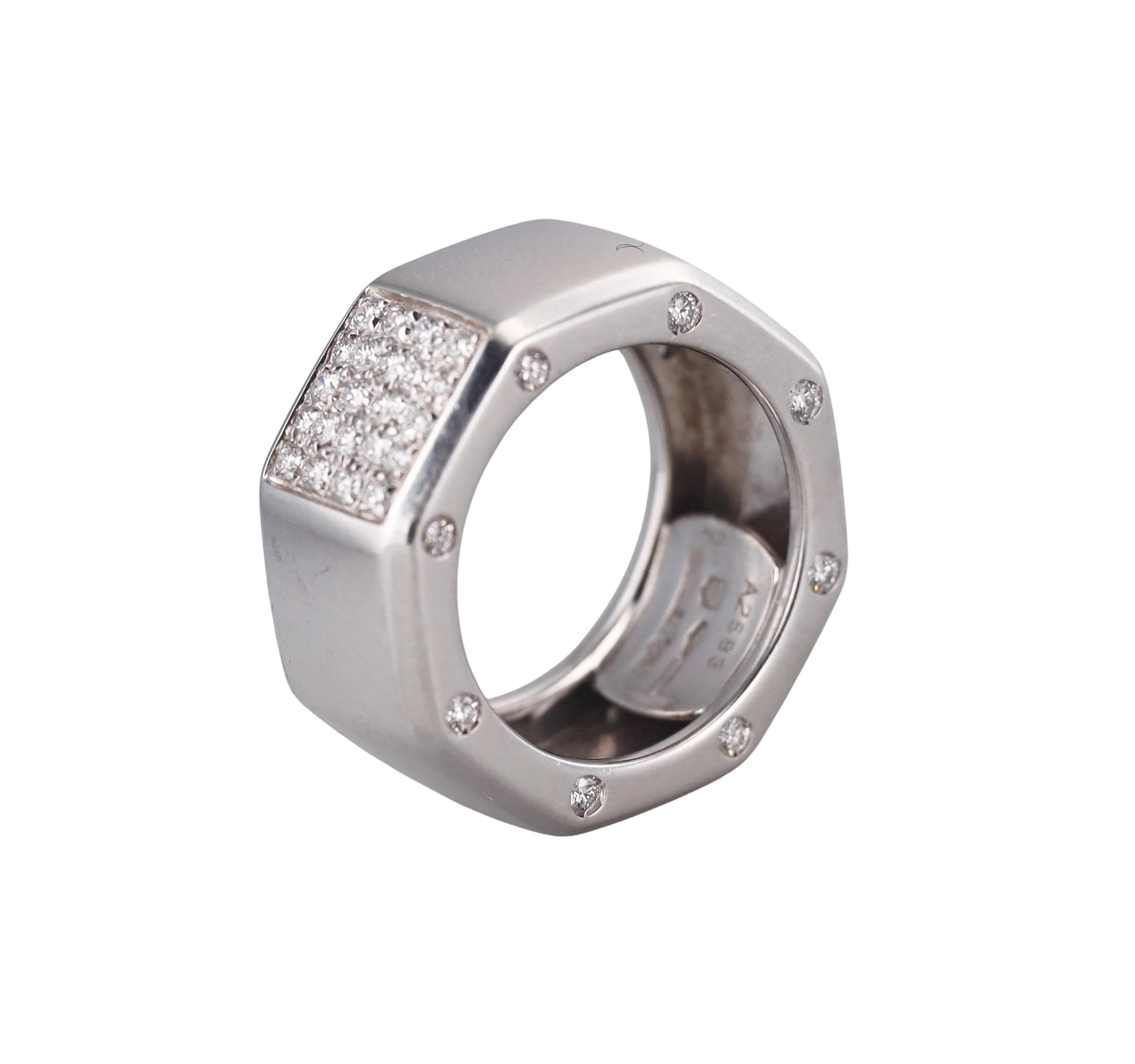 Audemars Piguet Diamond Gold Royal Oak Ring