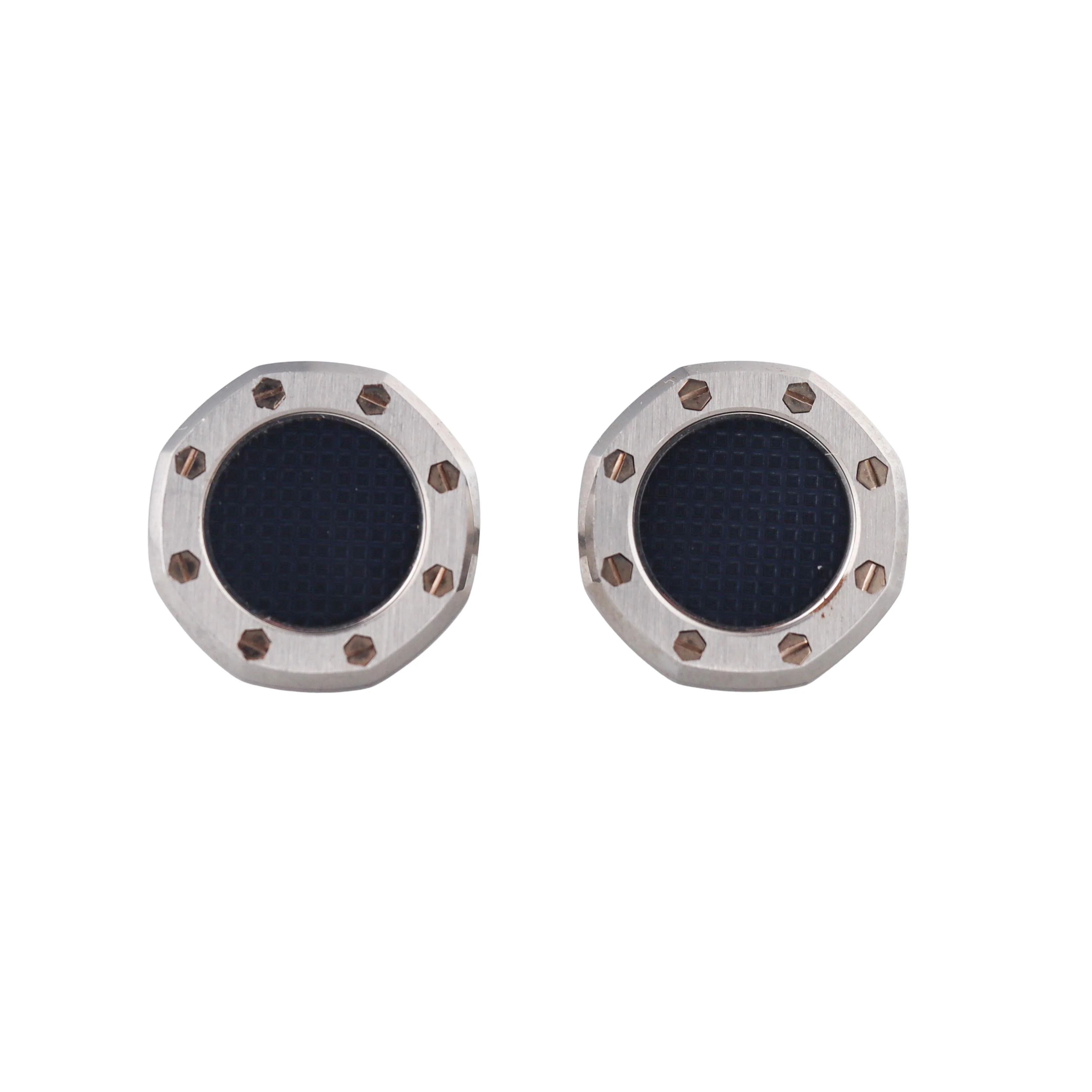 Audemars Piguet Royal Oak Titanium Enamel Cufflinks