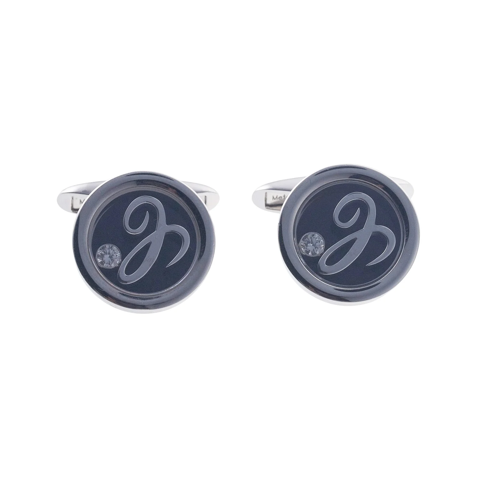 Chopard Happy Diamonds Gold Cufflinks