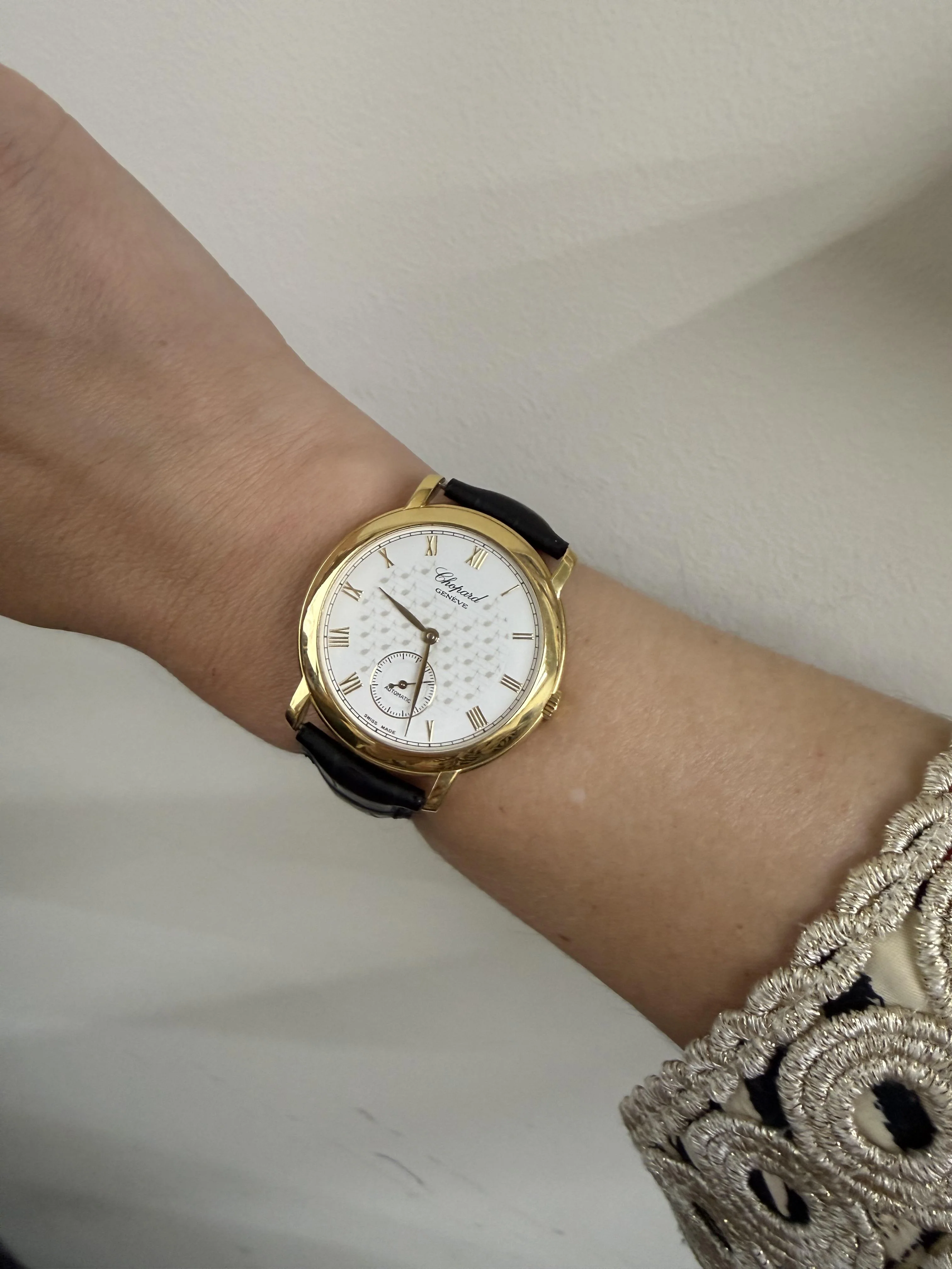 Chopard Jose Carreras Gold Automatic Watch