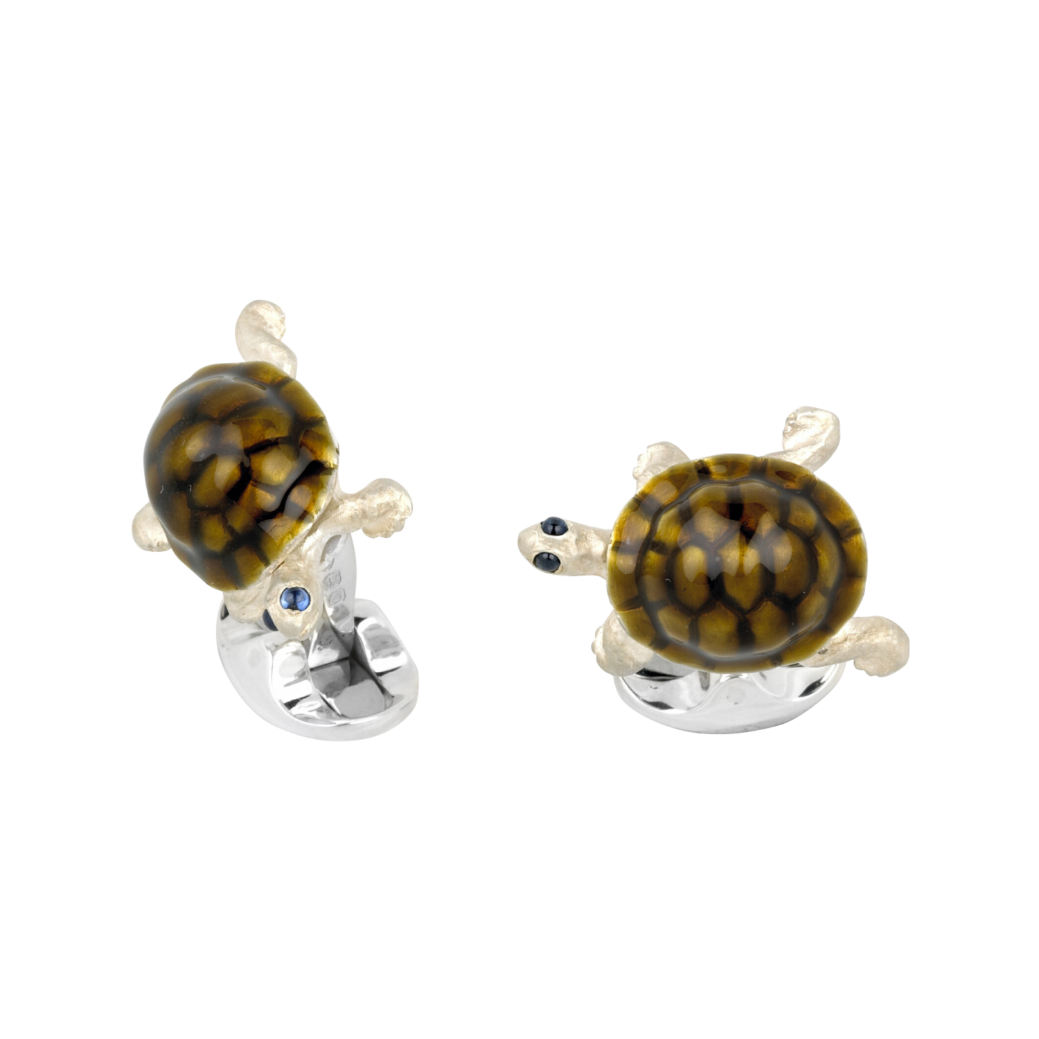 Deakin Francis Walking Tortoise Cufflinks - Replica Luxury Handbag Store