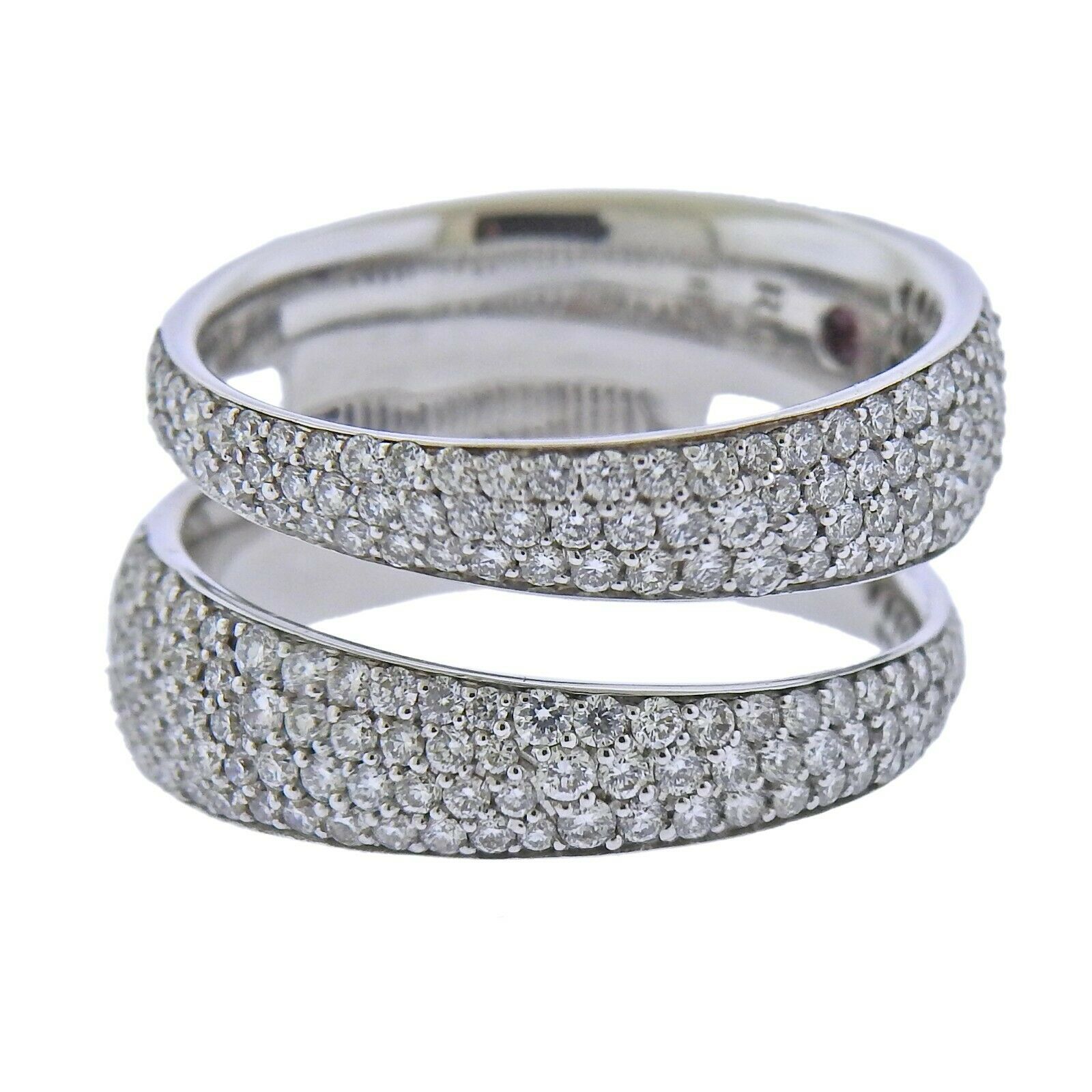 Roberto Coin Scalare 18k Gold Diamond Ring - Replica Luxury Handbag Store