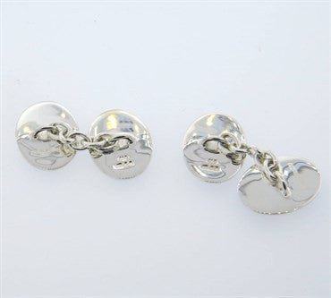 Deakin  Francis Enamel Sterling Silver Cufflinks - Replica Luxury Handbag Store