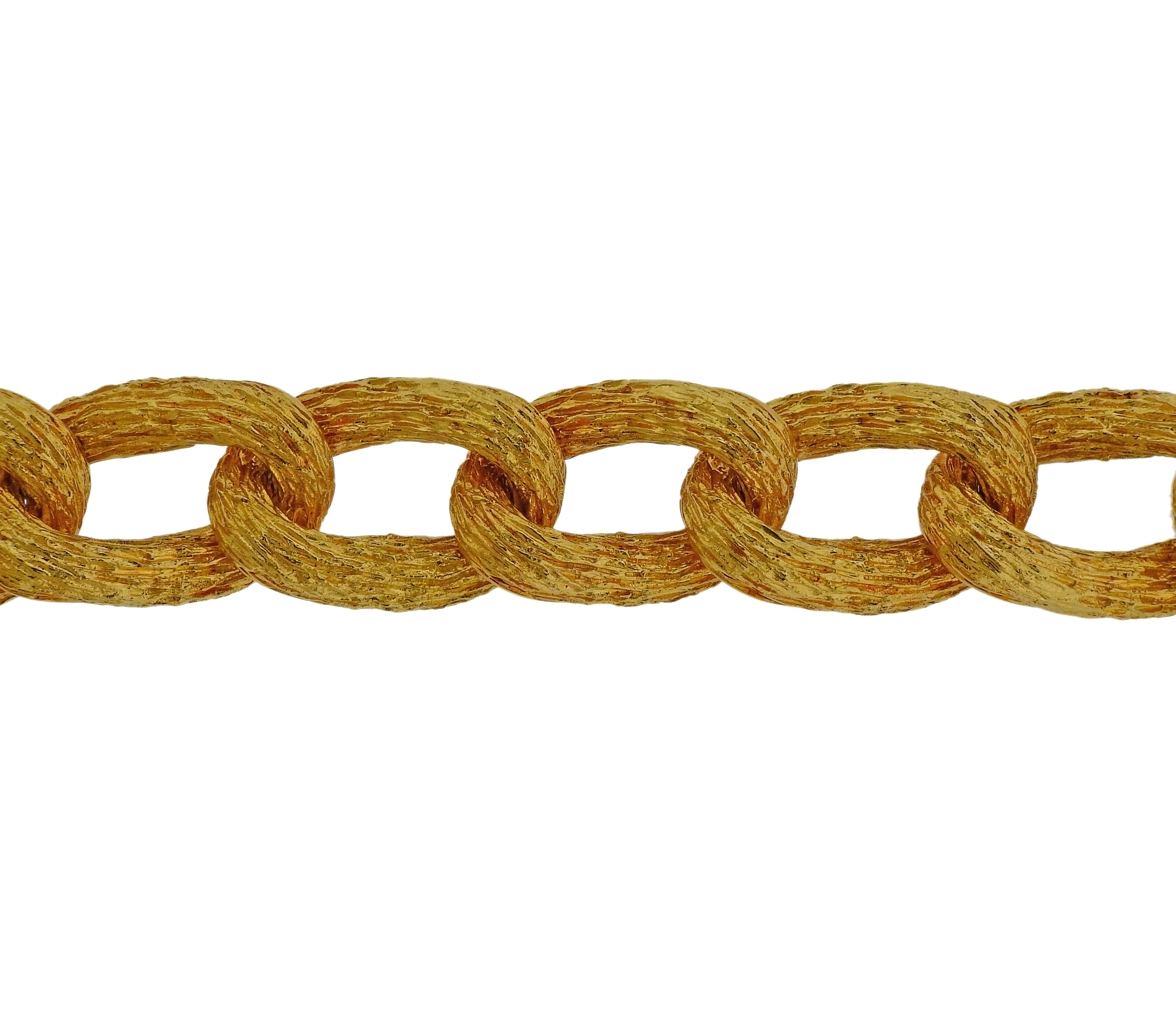 H. Stern Gold Link Bracelet - Replica Luxury Handbag Store