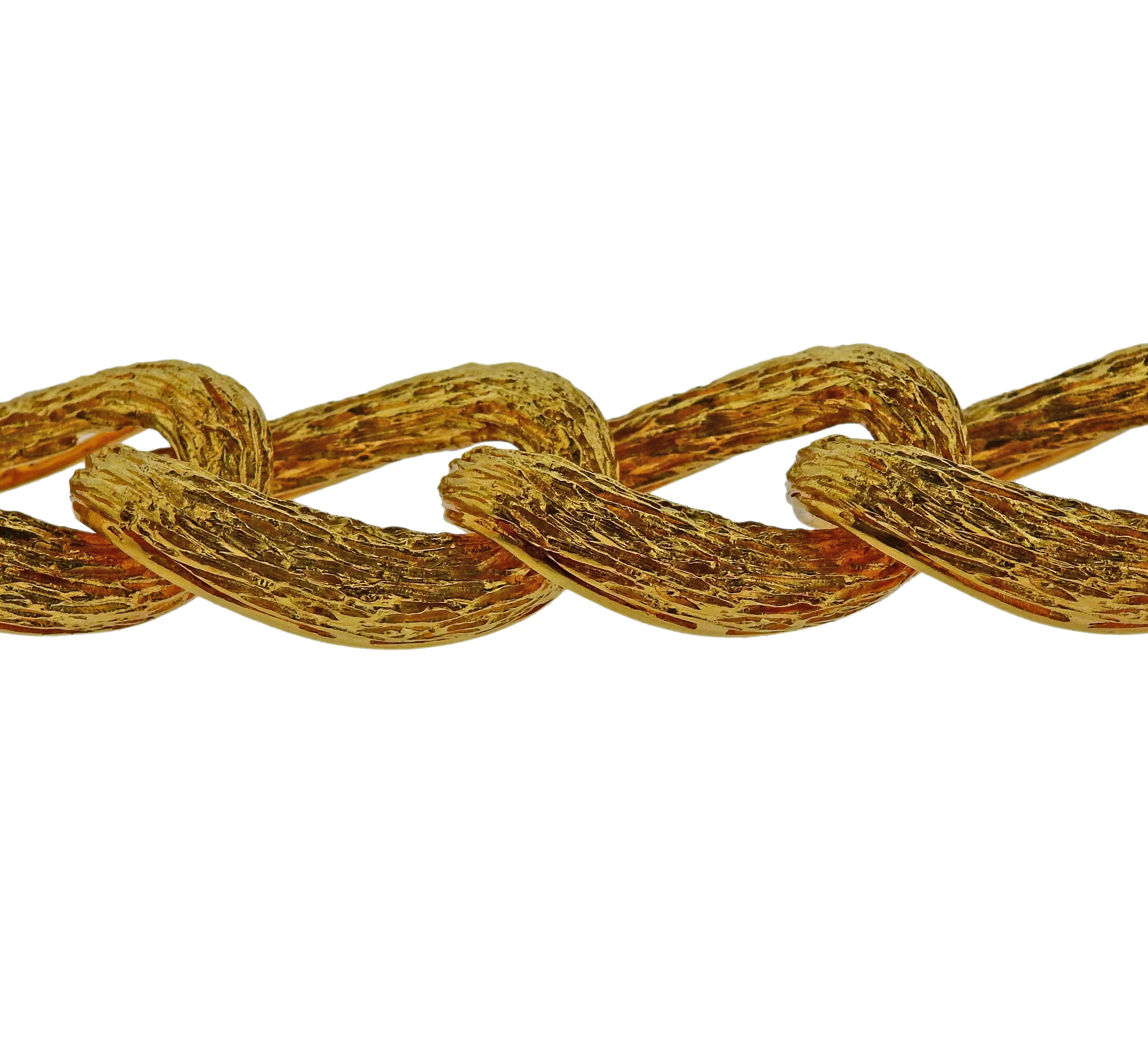 H. Stern Gold Link Bracelet - Replica Luxury Handbag Store