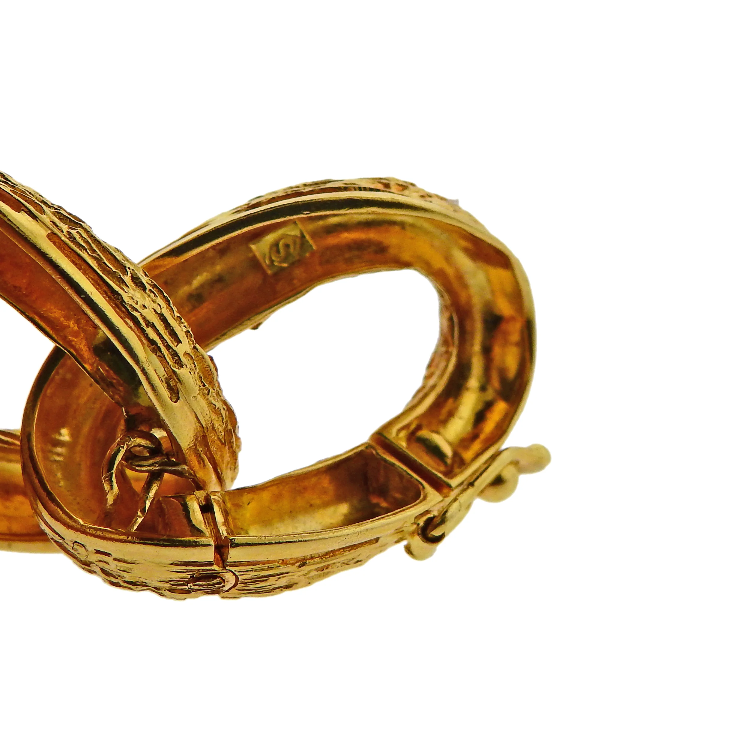 H. Stern Gold Link Bracelet - Replica Luxury Handbag Store
