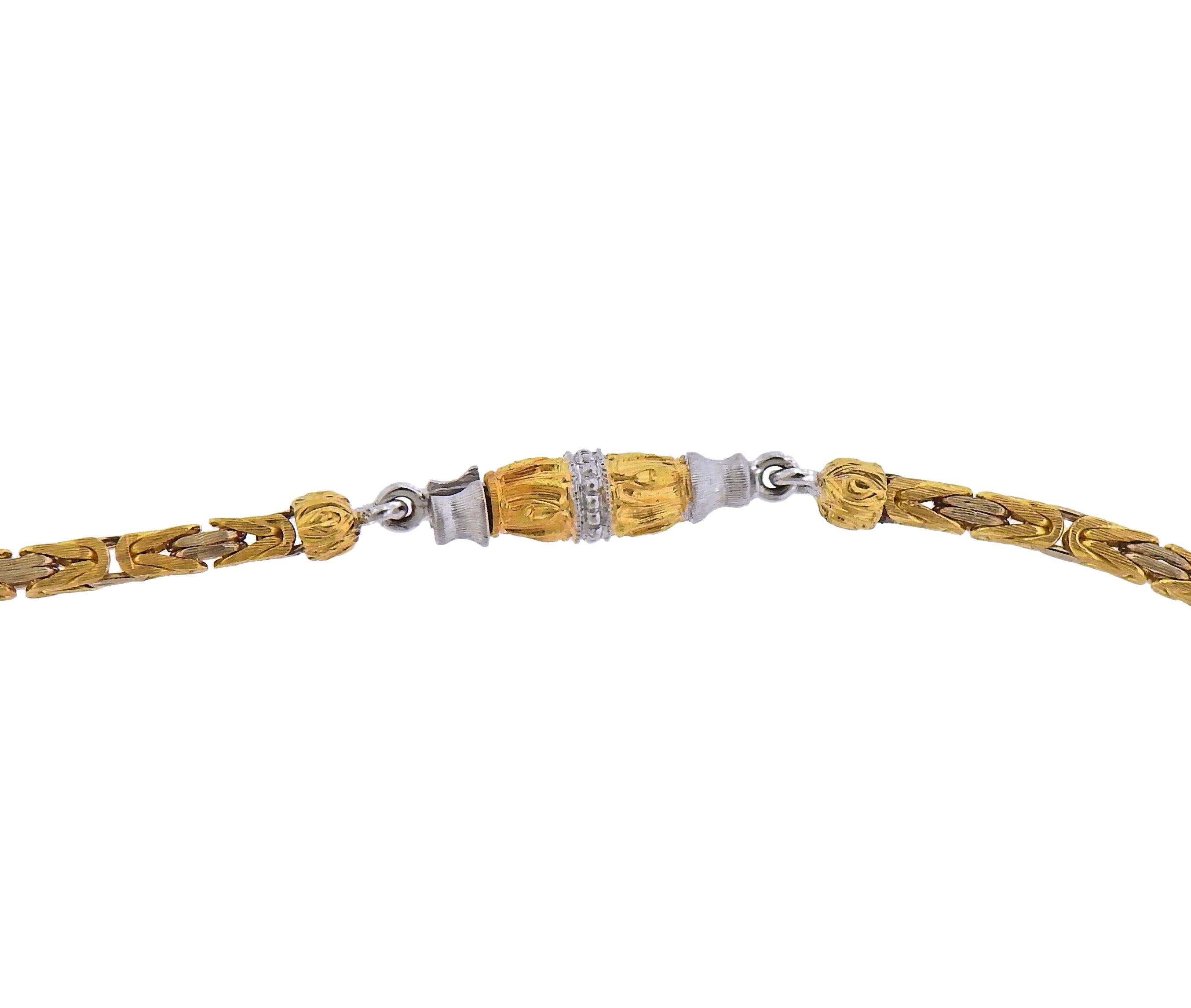 Buccellati Carved Jade Sapphire Ruby Gold Pendant Necklace - Replica Luxury Handbag Store