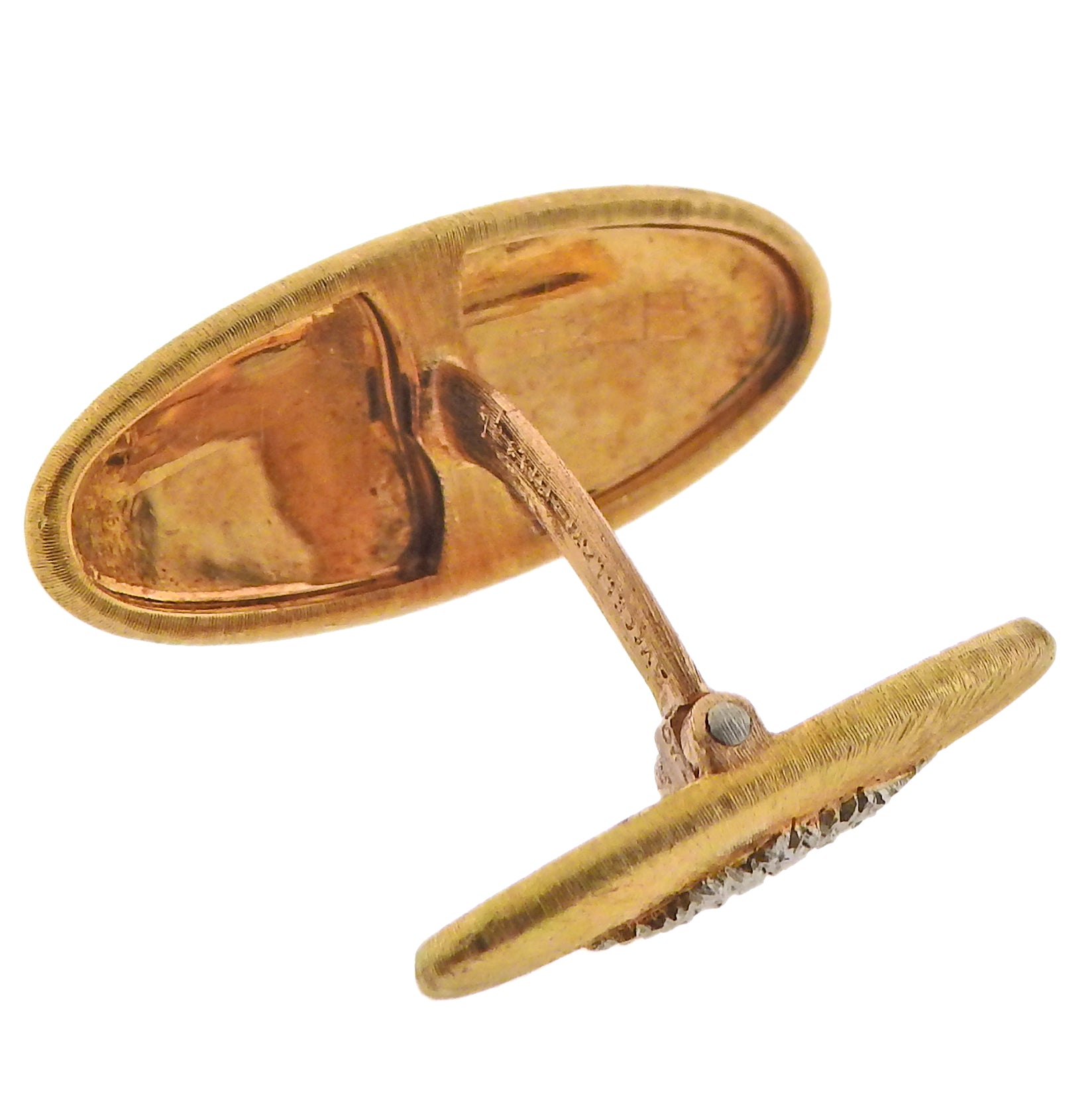 Buccellati Gold Classic Cufflinks - Replica Luxury Handbag Store