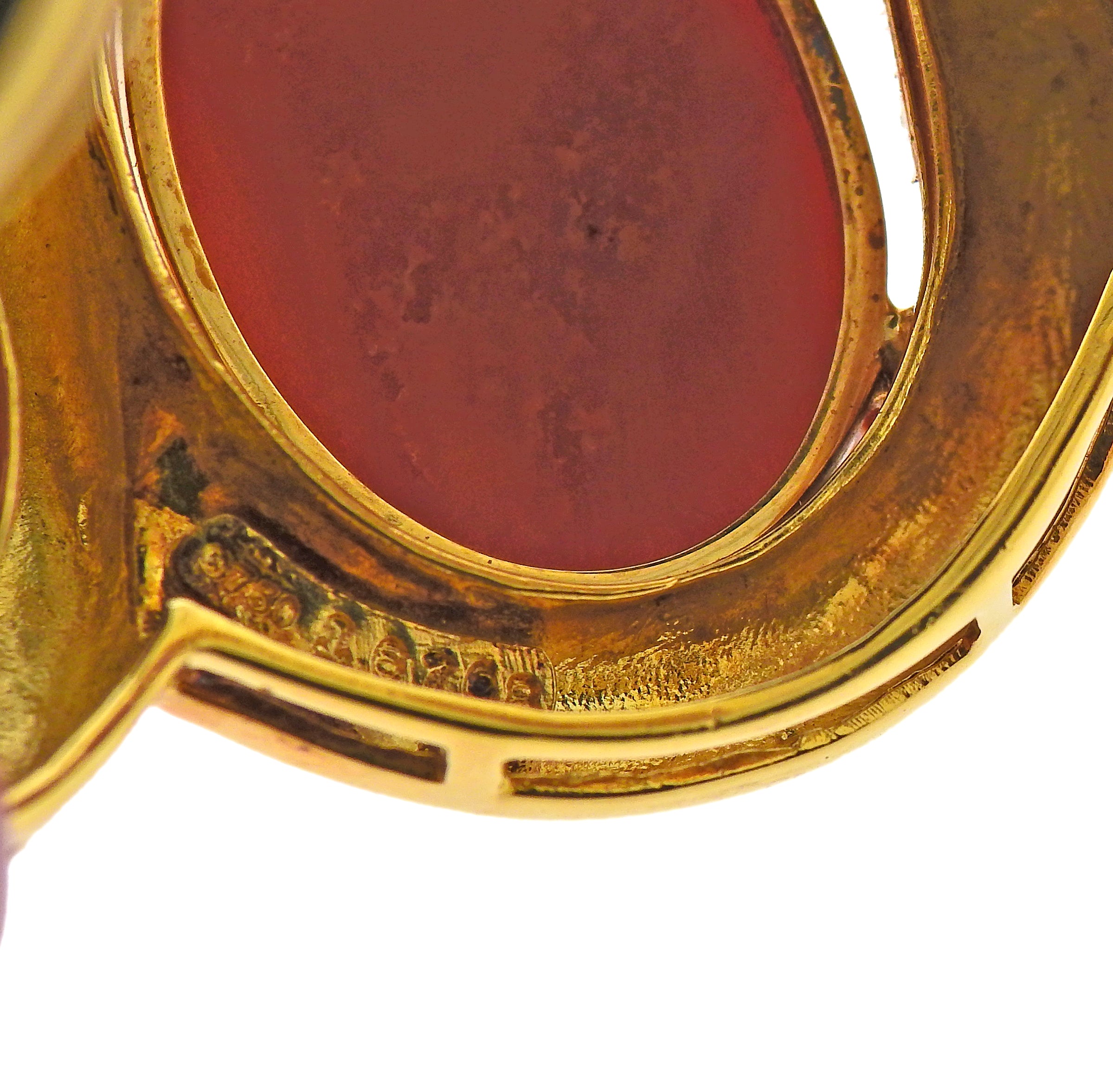 Seaman Schepps Coral Gold Cuff Bracelet - Replica Luxury Handbag Store