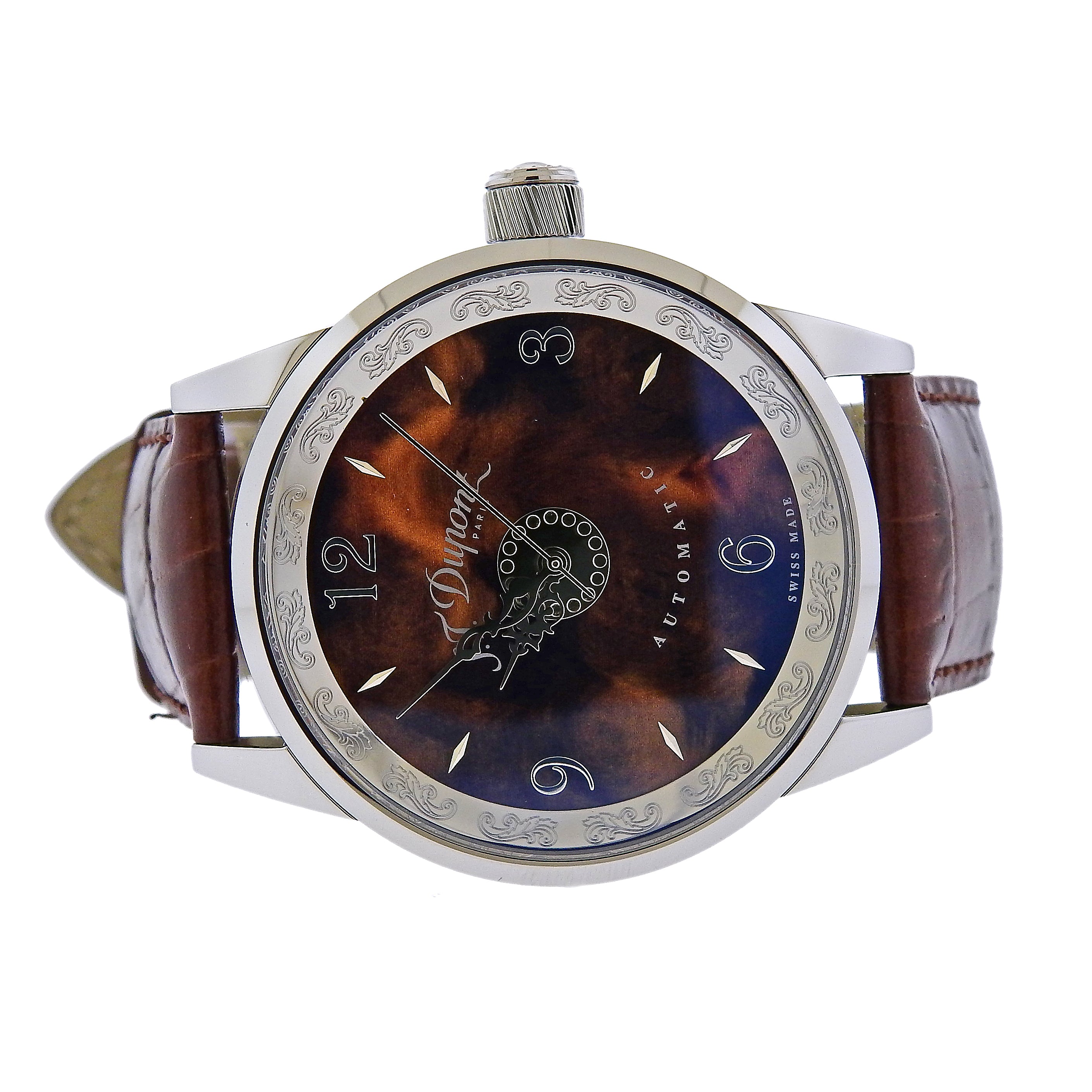 S.T. Dupont Wild West Limited Edition Prestige Automatic Watch - Replica Luxury Handbag Store
