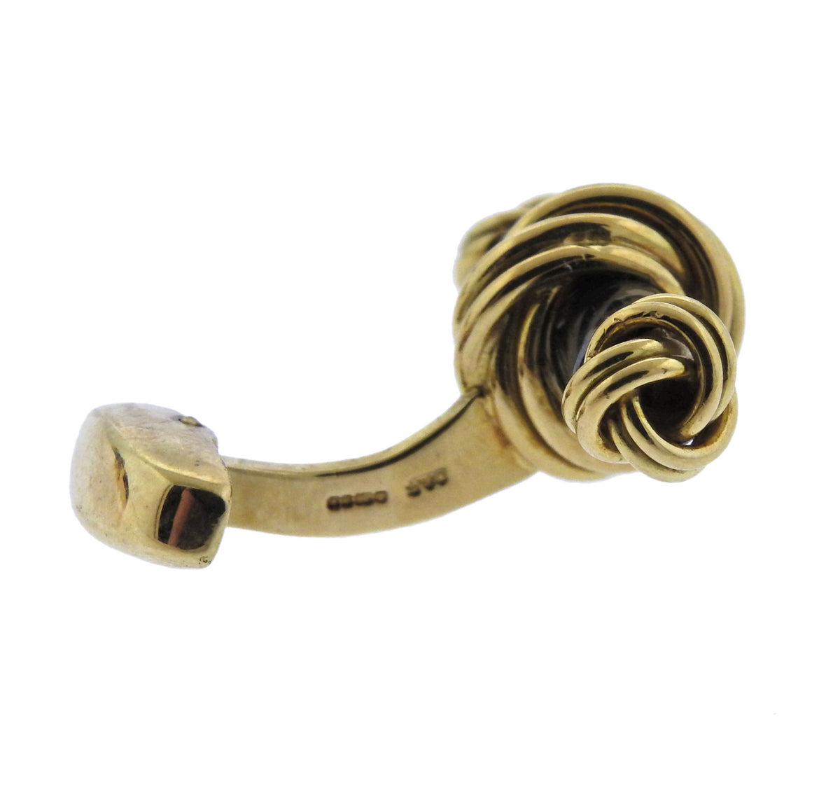 Deakin  Francis Hematite Gold Cufflinks - Replica Luxury Handbag Store