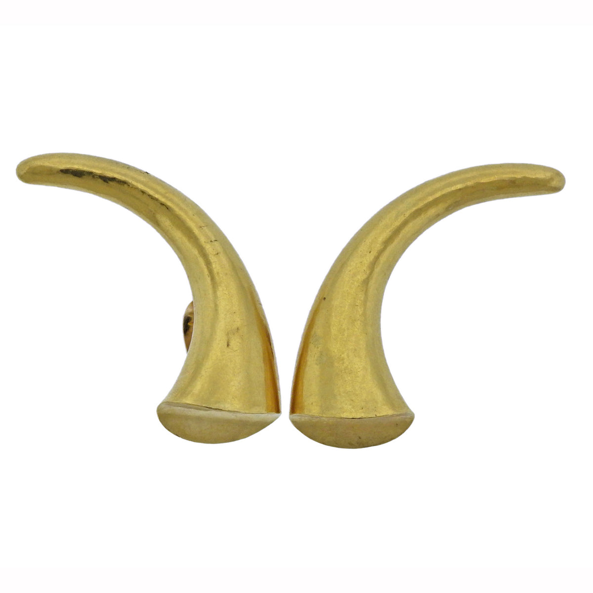 Lalaounis Greece Gold Earrings - Replica Luxury Handbag Store
