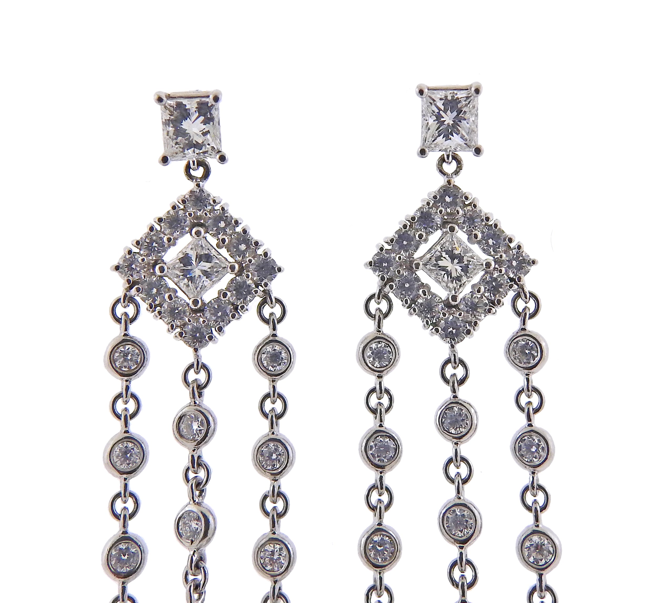 Assael South Sea Tahitian Pearl Diamond Gold Chandelier Earrings - Replica Luxury Handbag Store