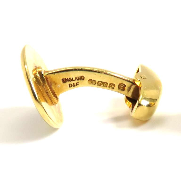 Deakin  Francis Gold Bull Bear Stockbroker Cufflinks - Replica Luxury Handbag Store