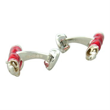 Deakin Francis Sterling SIlver Golfer Bag Cufflinks - Replica Luxury Handbag Store